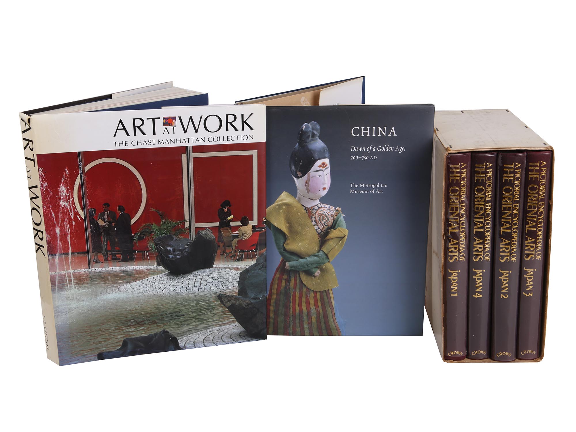 SIX VINTAGE BOOKS ON CHINESE AND JAPANESE ART PIC-0