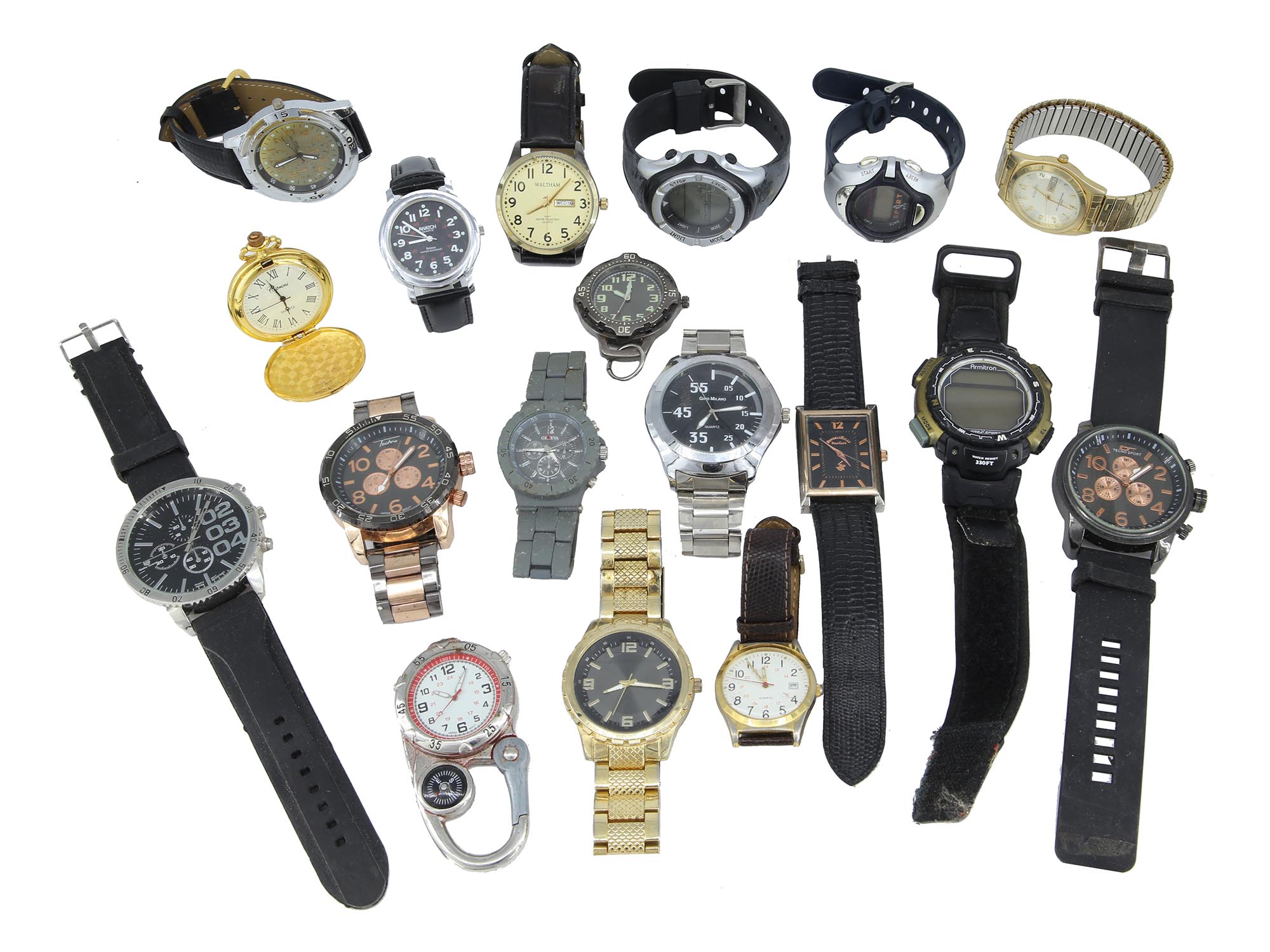 LARGE COLLECTION OF VARIOUS WRIST WATCHES PIC-1