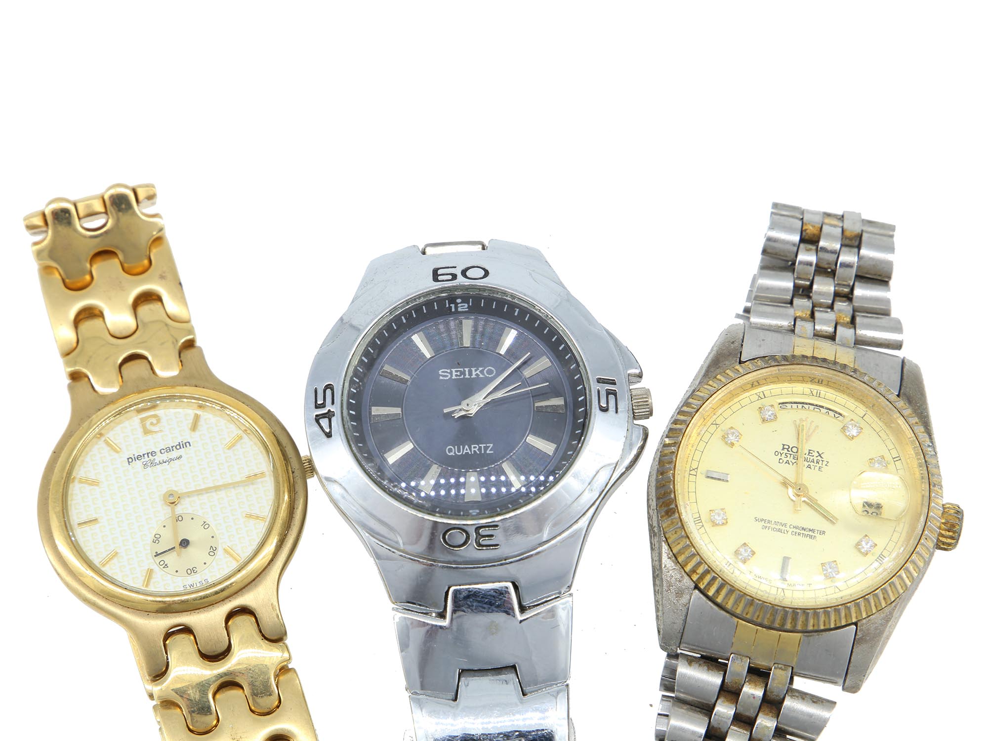 LARGE COLLECTION OF VINTAGE MODERN WRIST WATCHES PIC-2