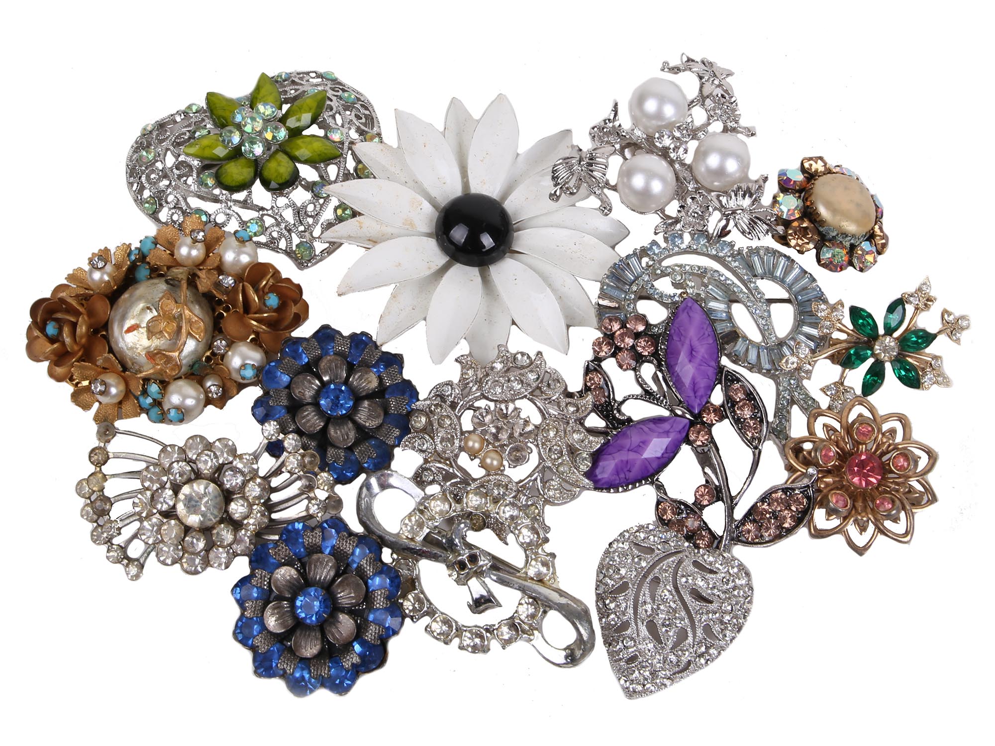 A LARGE COLLECTION OF COLORFUL COSTUME JEWELRY PIC-5