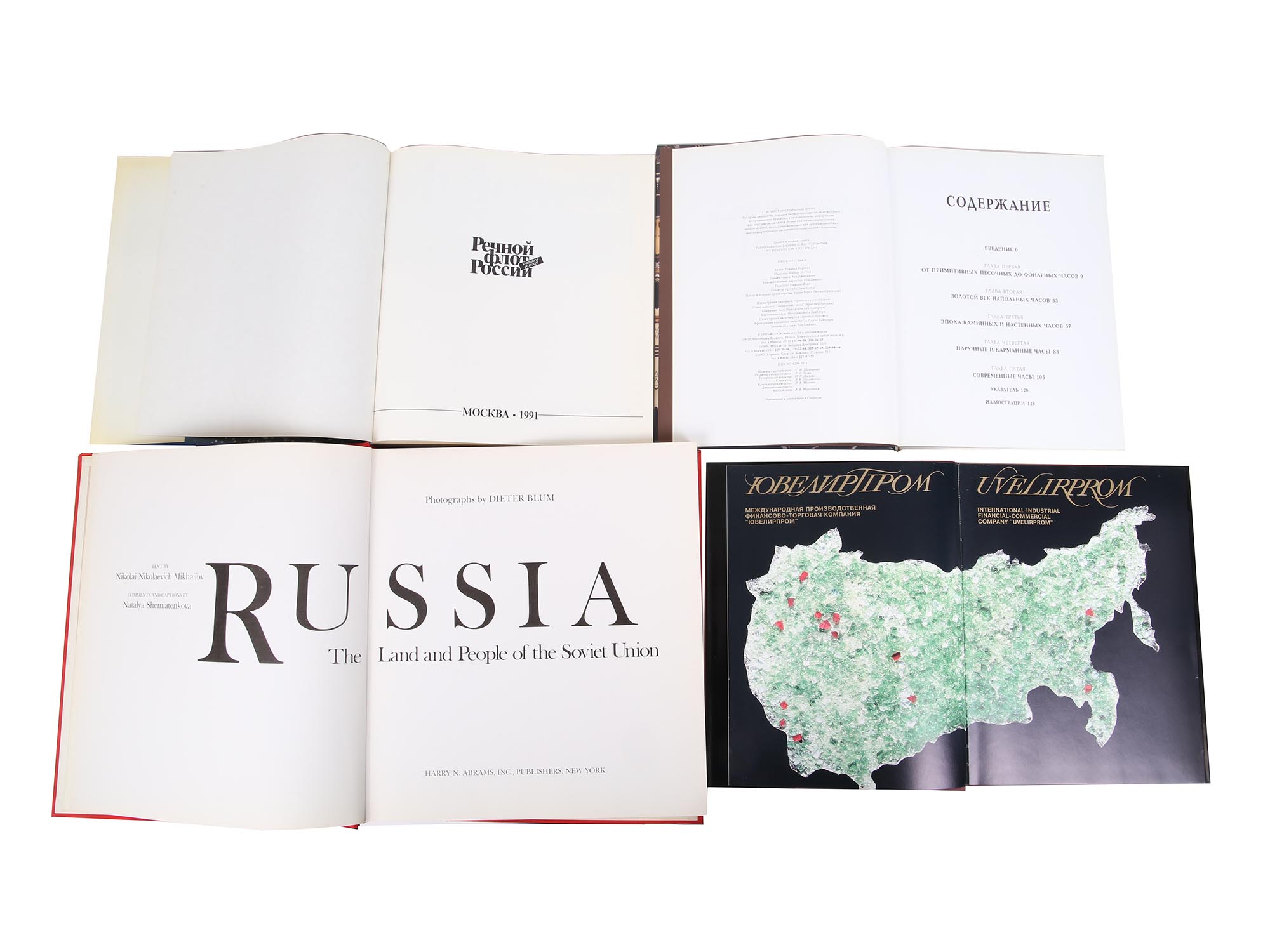 FIVE VINTAGE BOOKS ON RUSSIAN ART AND ANTIQUES PIC-3