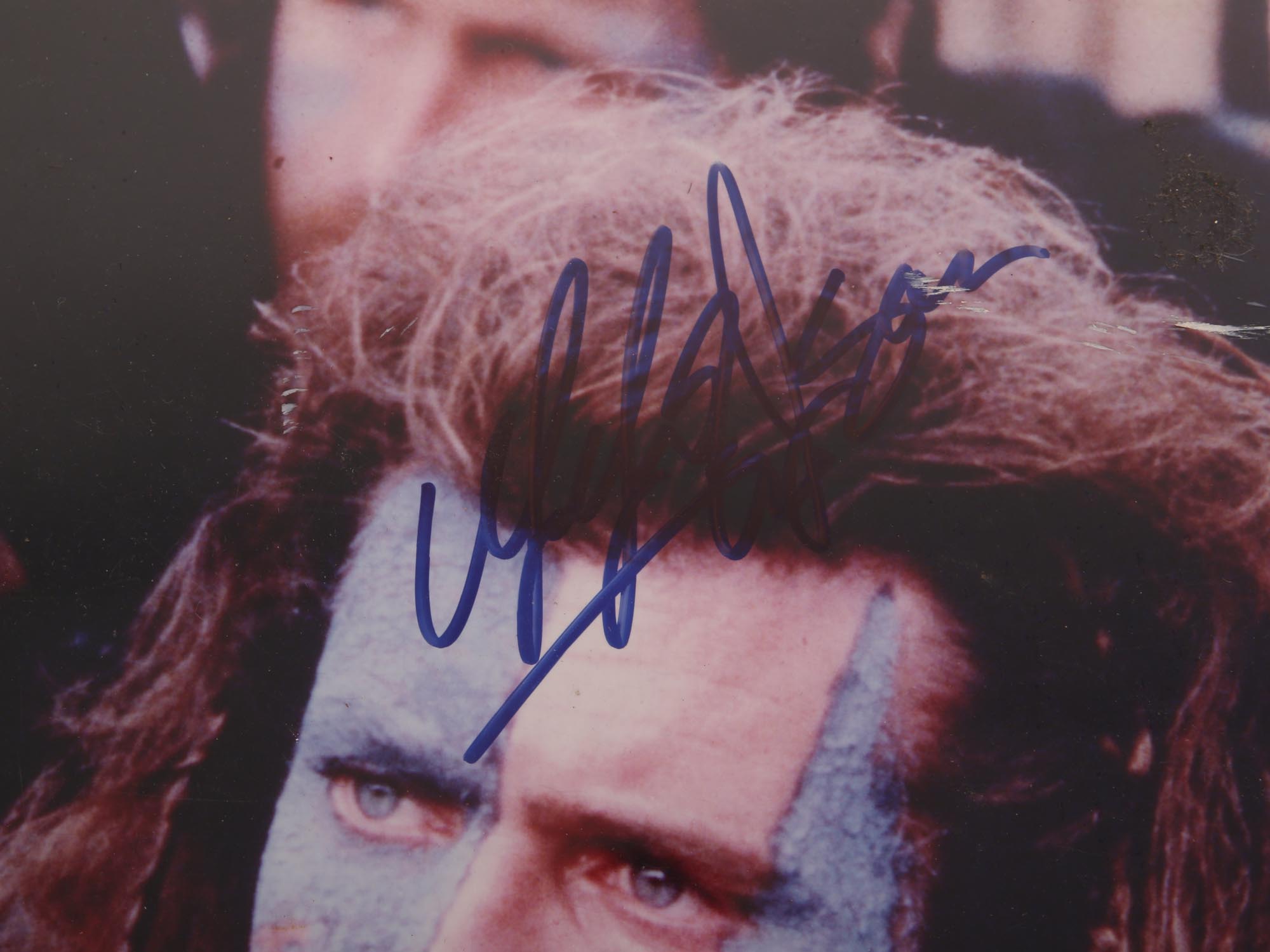 MEL GIBSON SIGNED BRAVEHEART PHOTO POSTERS PIC-4