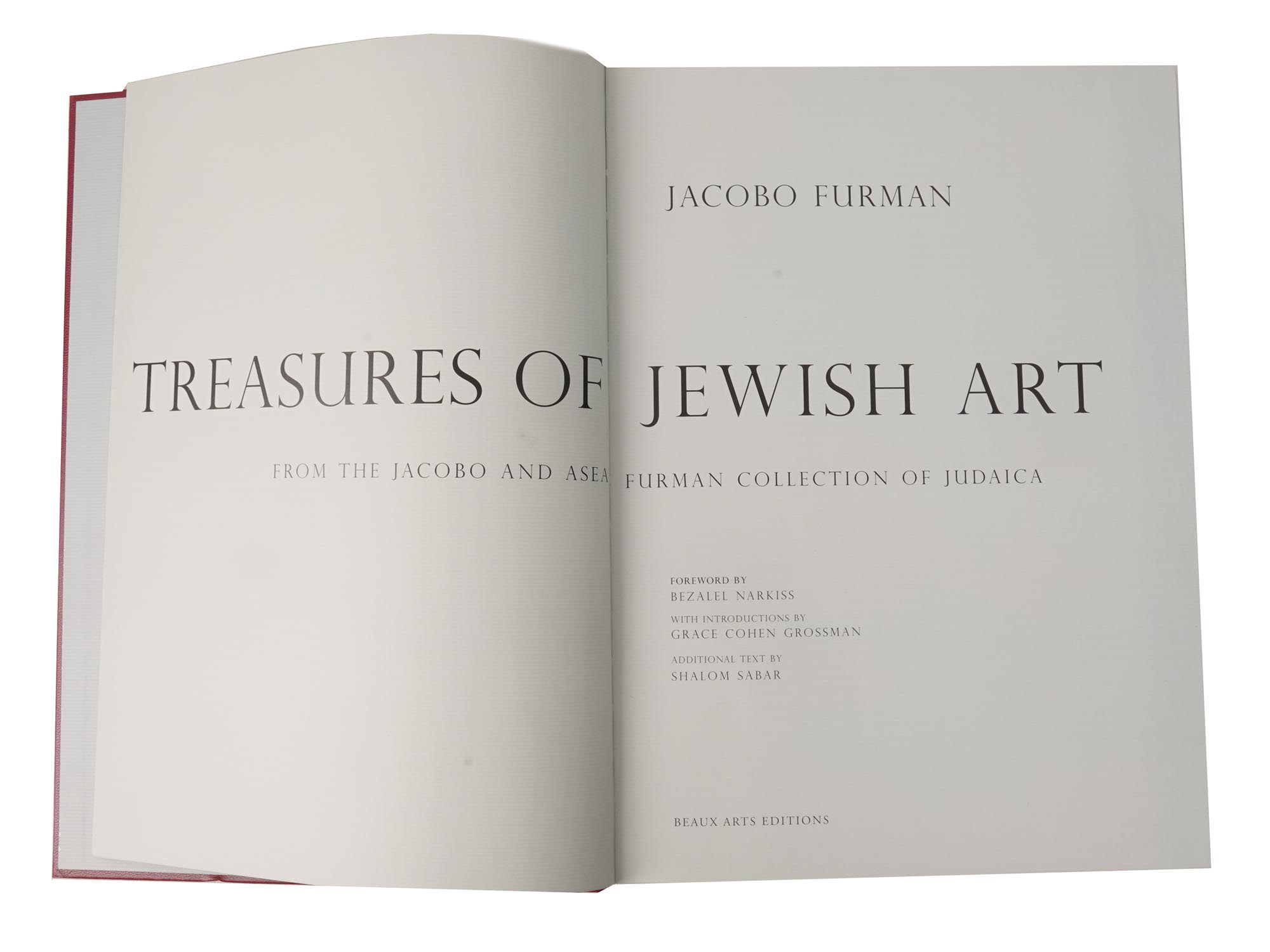 THREE VINTAGE BOOKS ON JEWISH ART AND HISTORY PIC-10