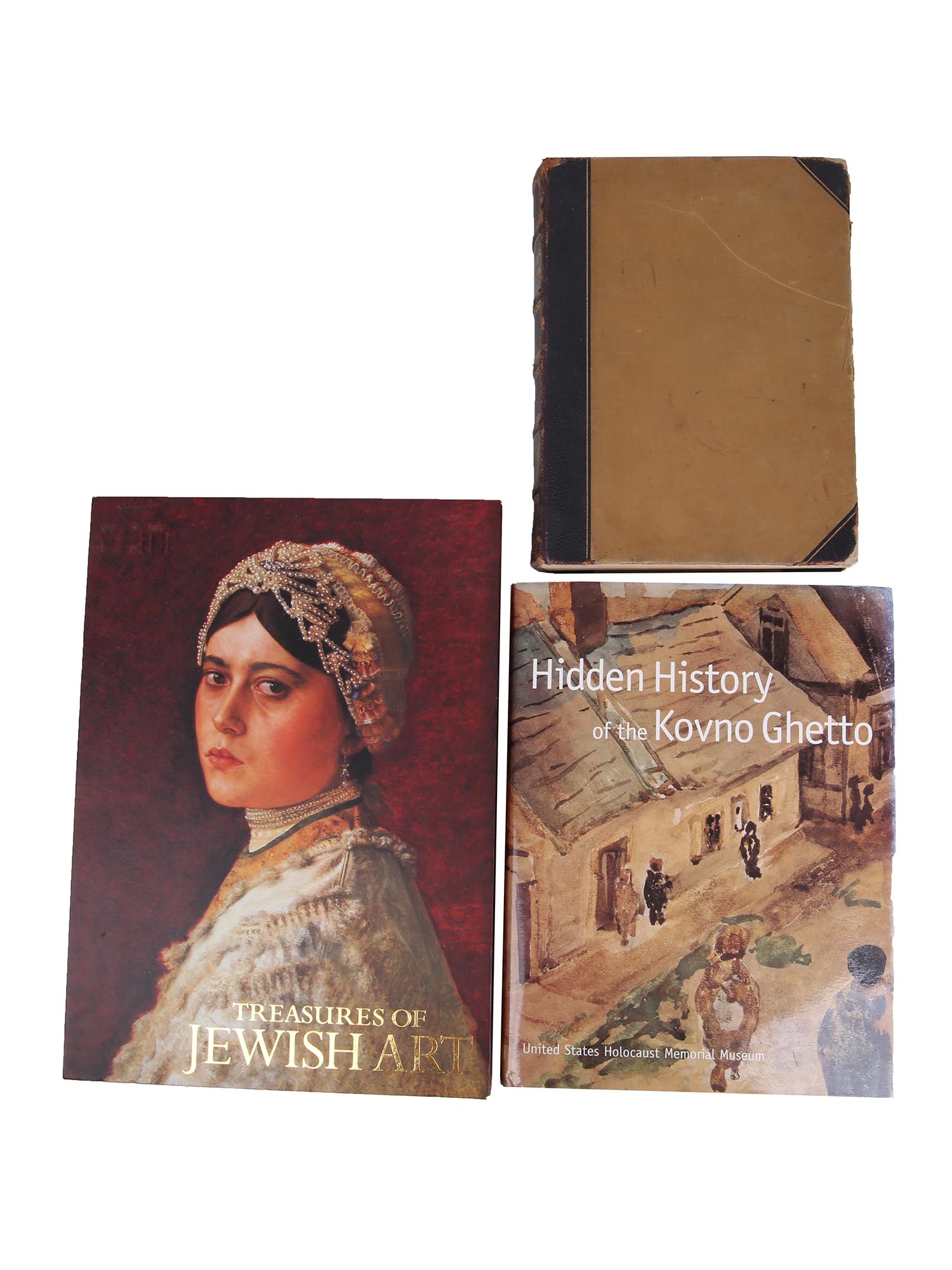 THREE VINTAGE BOOKS ON JEWISH ART AND HISTORY PIC-1