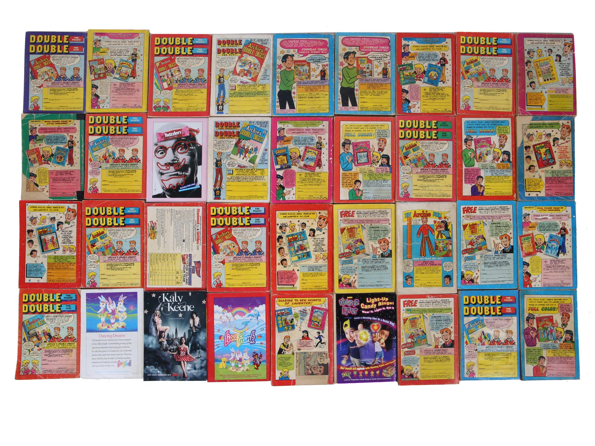 LARGE LOT OF ARCHIE DIGEST LIBRARY AND MORE PIC-1