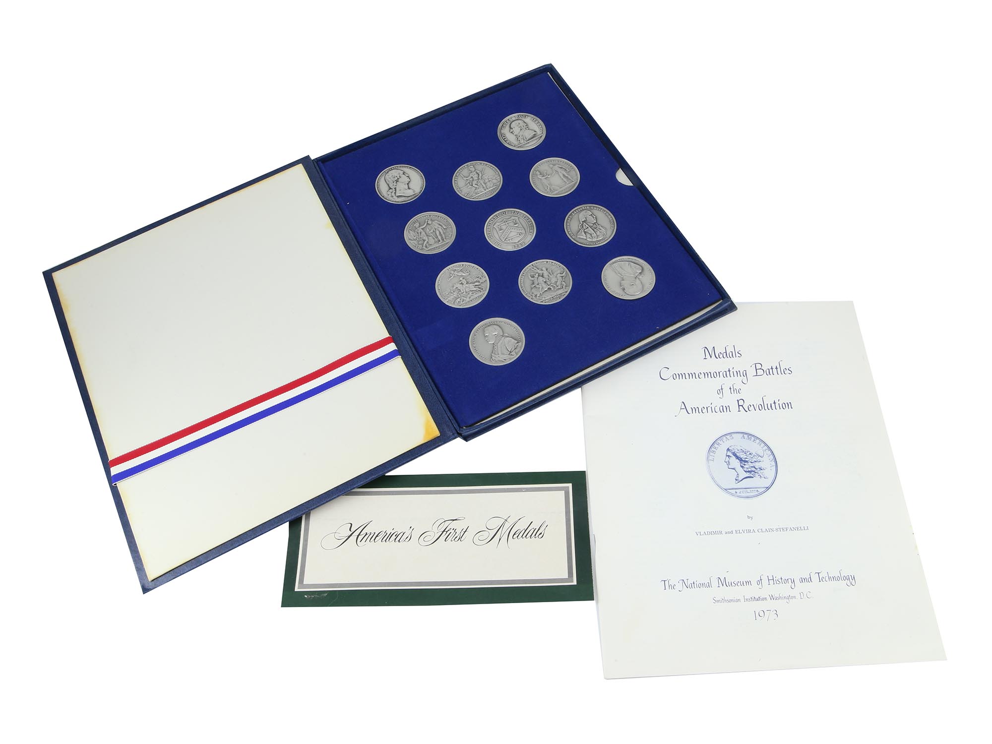 COLLECTION OF AMERICAN FIRST COMMEMORATING MEDALS PIC-2