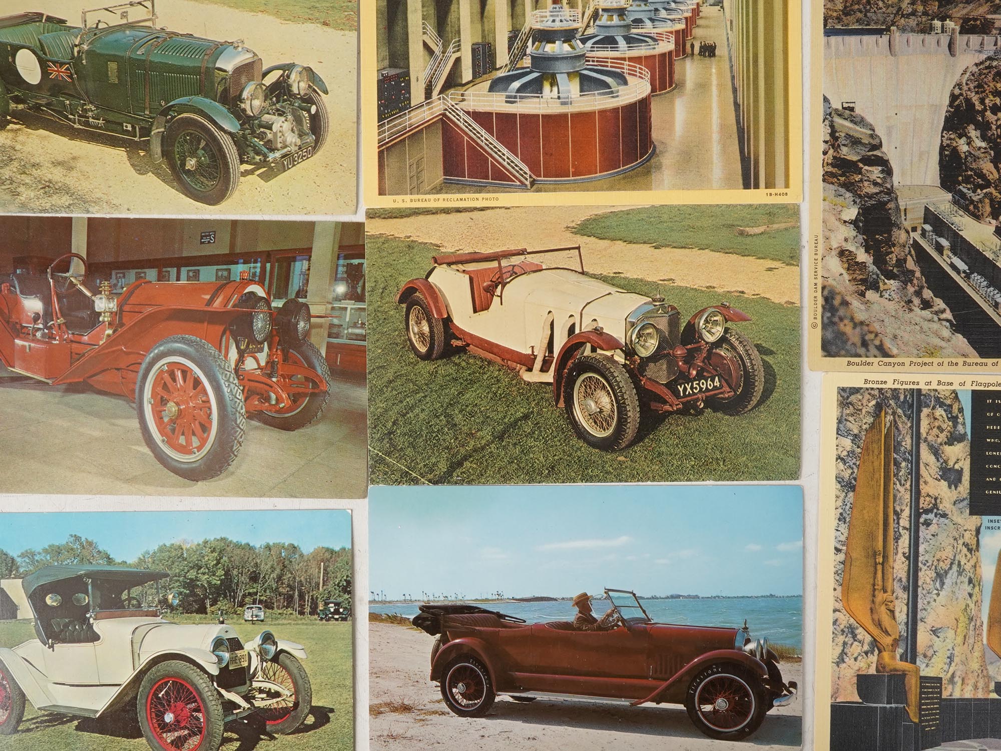 LARGE COLLECTION OF VINTAGE AND ANTIQUE POSTCARDS PIC-2