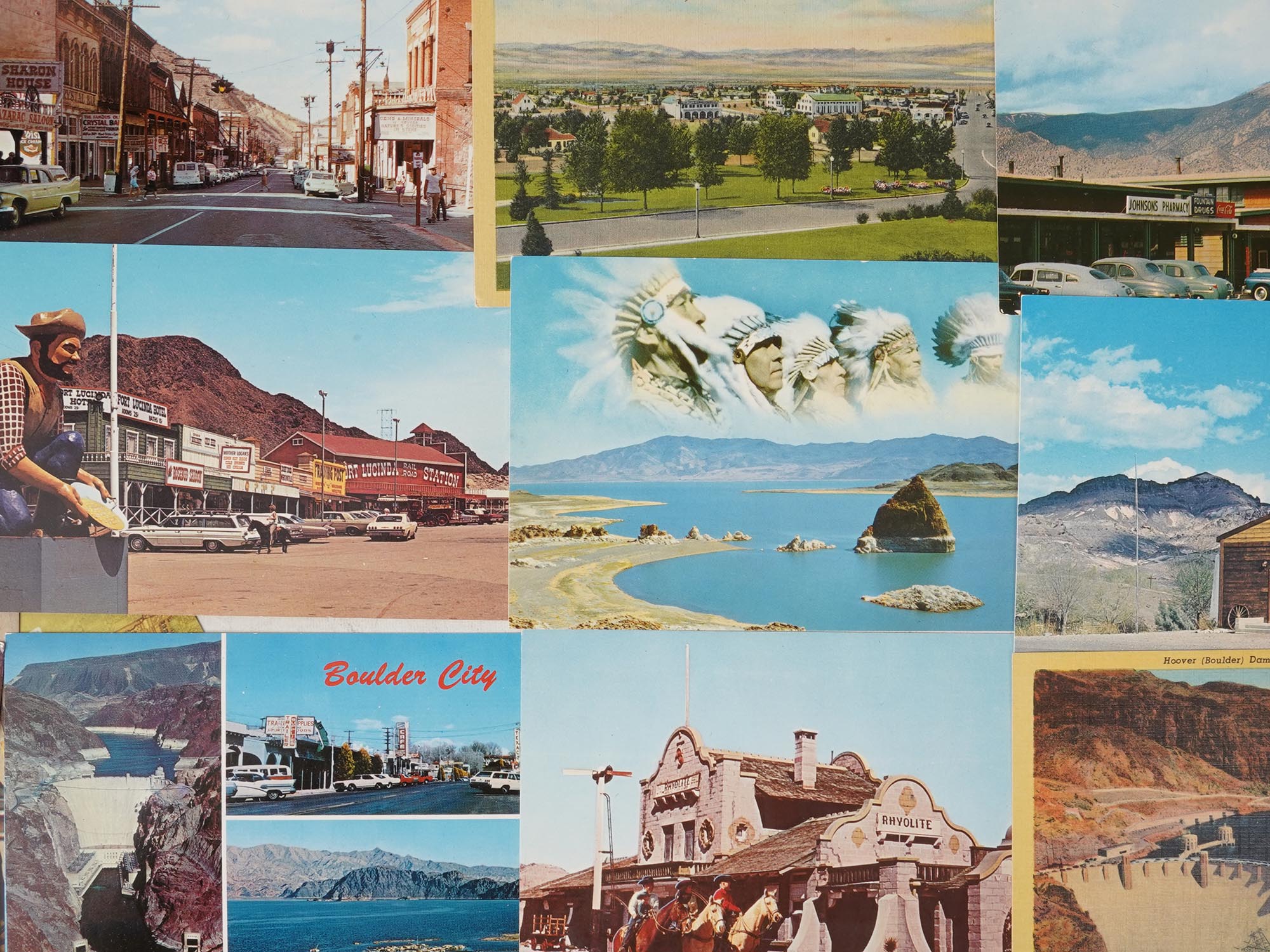 LARGE COLLECTION OF VINTAGE AND ANTIQUE POSTCARDS PIC-3