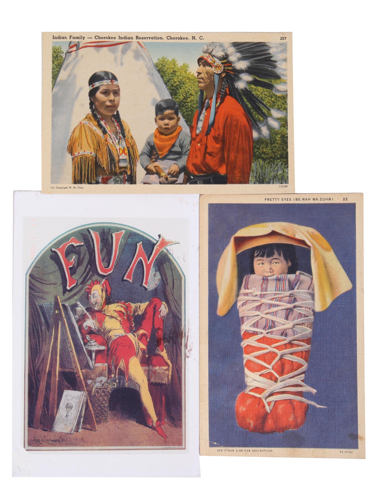 LARGE COLLECTION OF VINTAGE AND ANTIQUE POSTCARDS PIC-5