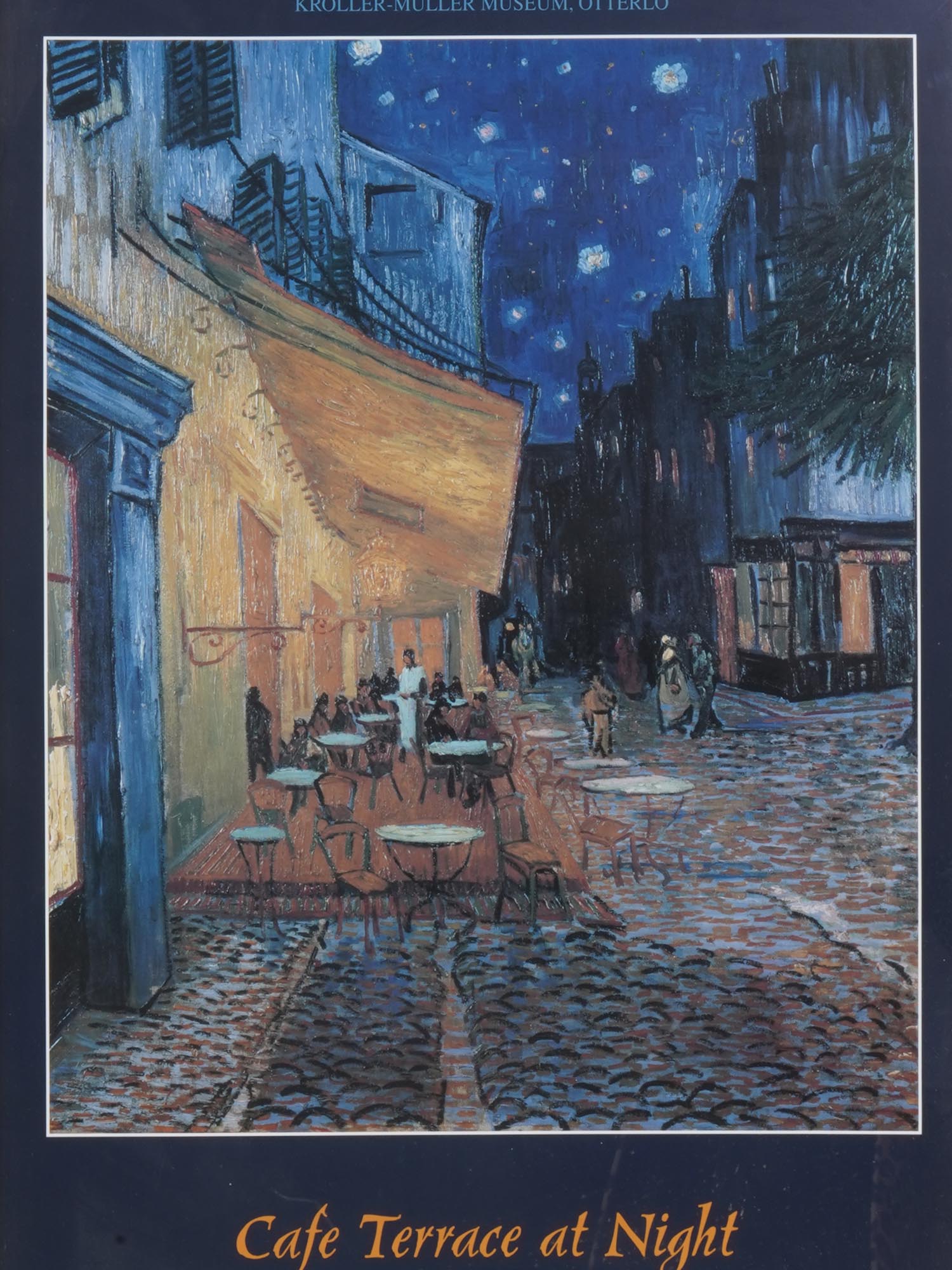 AFTER VAN GOGH LITHO POSTER CAFE TERRACE AT NIGHT PIC-1