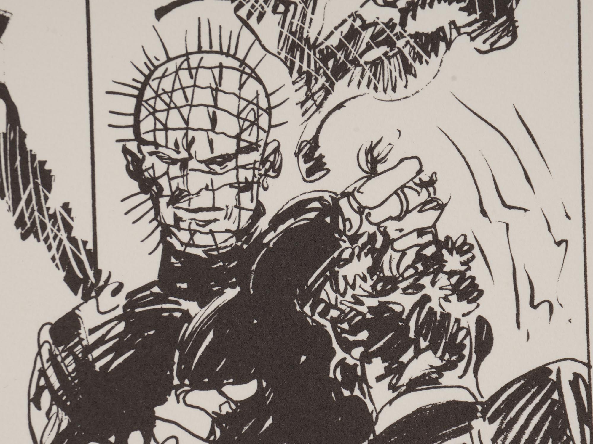 ORIGINAL ILLUSTRATION FOR HELLRAISER COMIC BOOKS PIC-2