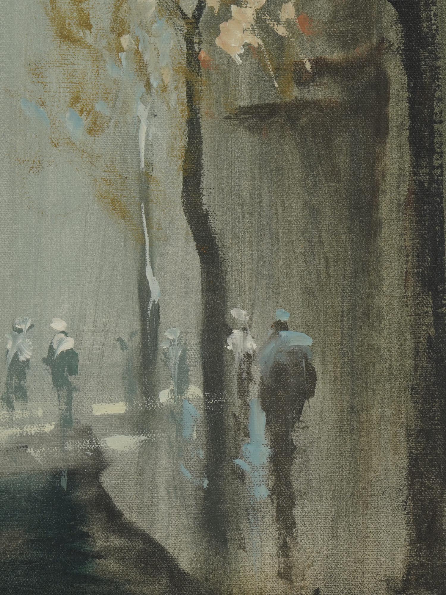 AMERICAN CITYSCAPE PAINTING BY JOSE CAMPUZANO PIC-3