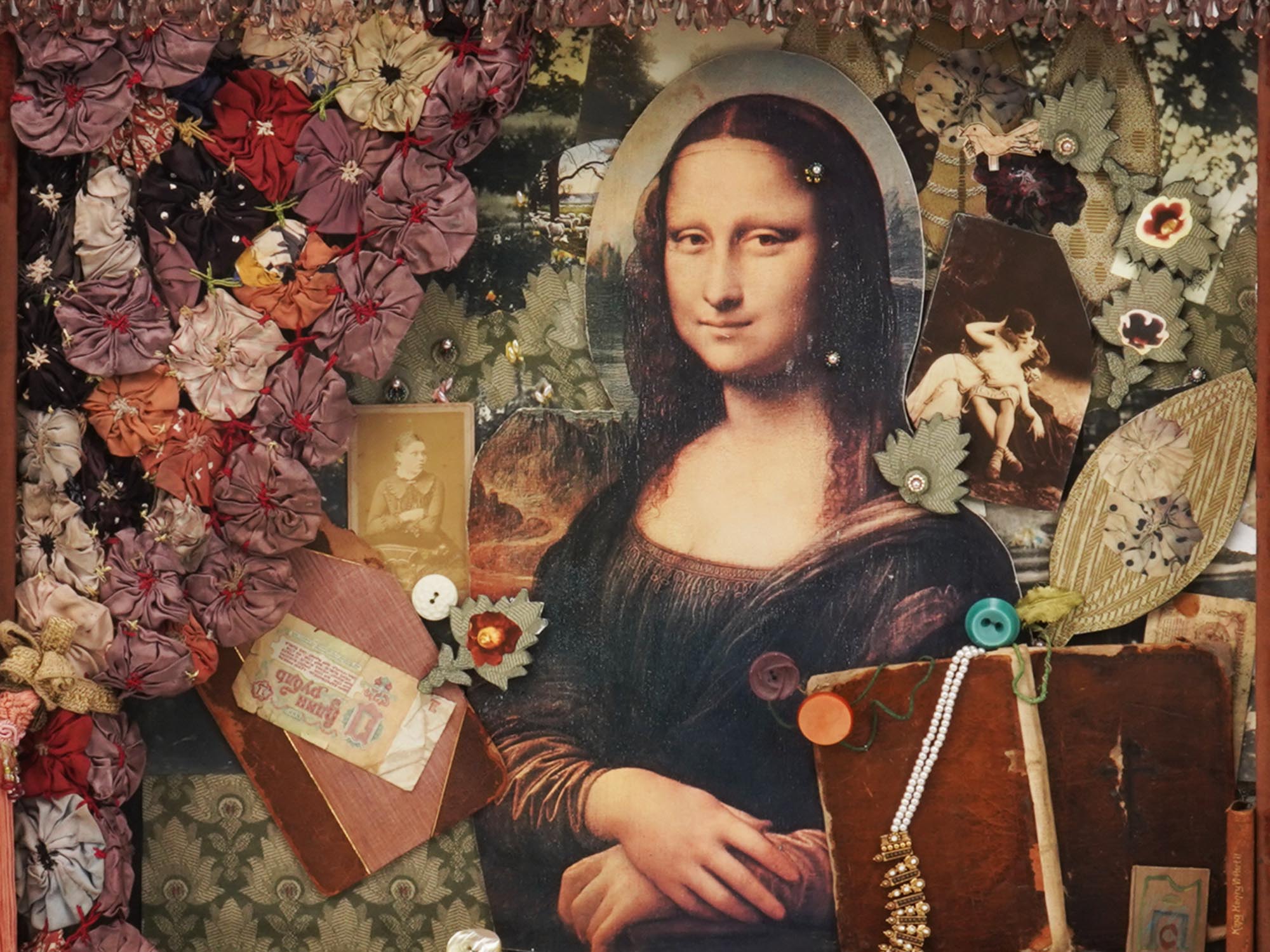 COLLAGE WITH MONA LISA BY SERGEY PARADJANOV PIC-1