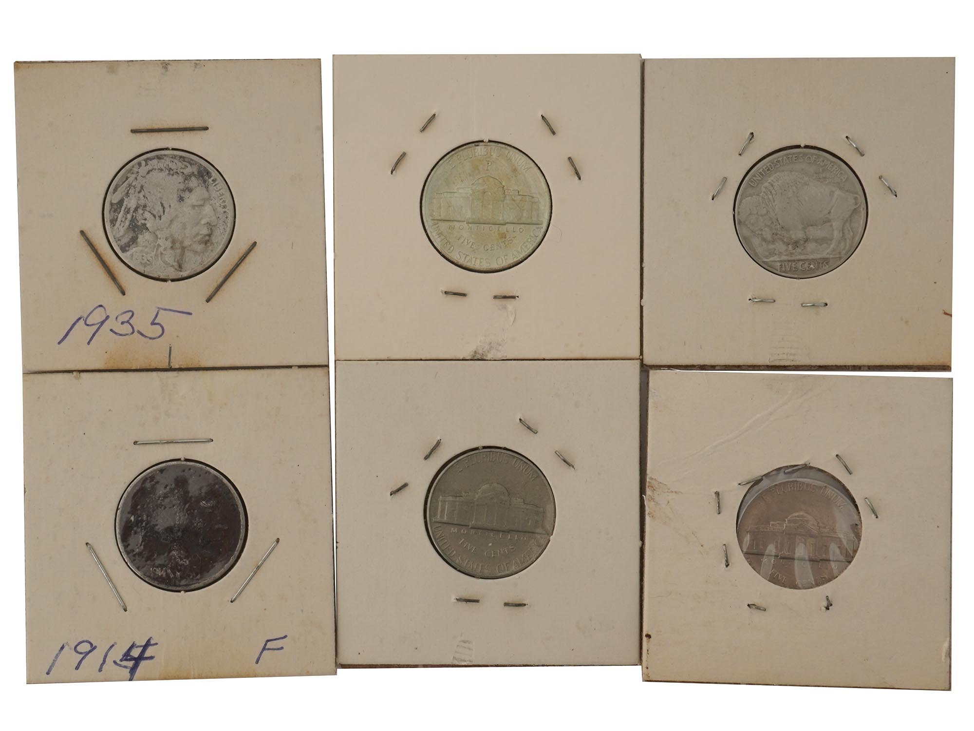 ANTIQUE AND MID CENTURY US MINT NICKEL BU COINS PIC-4