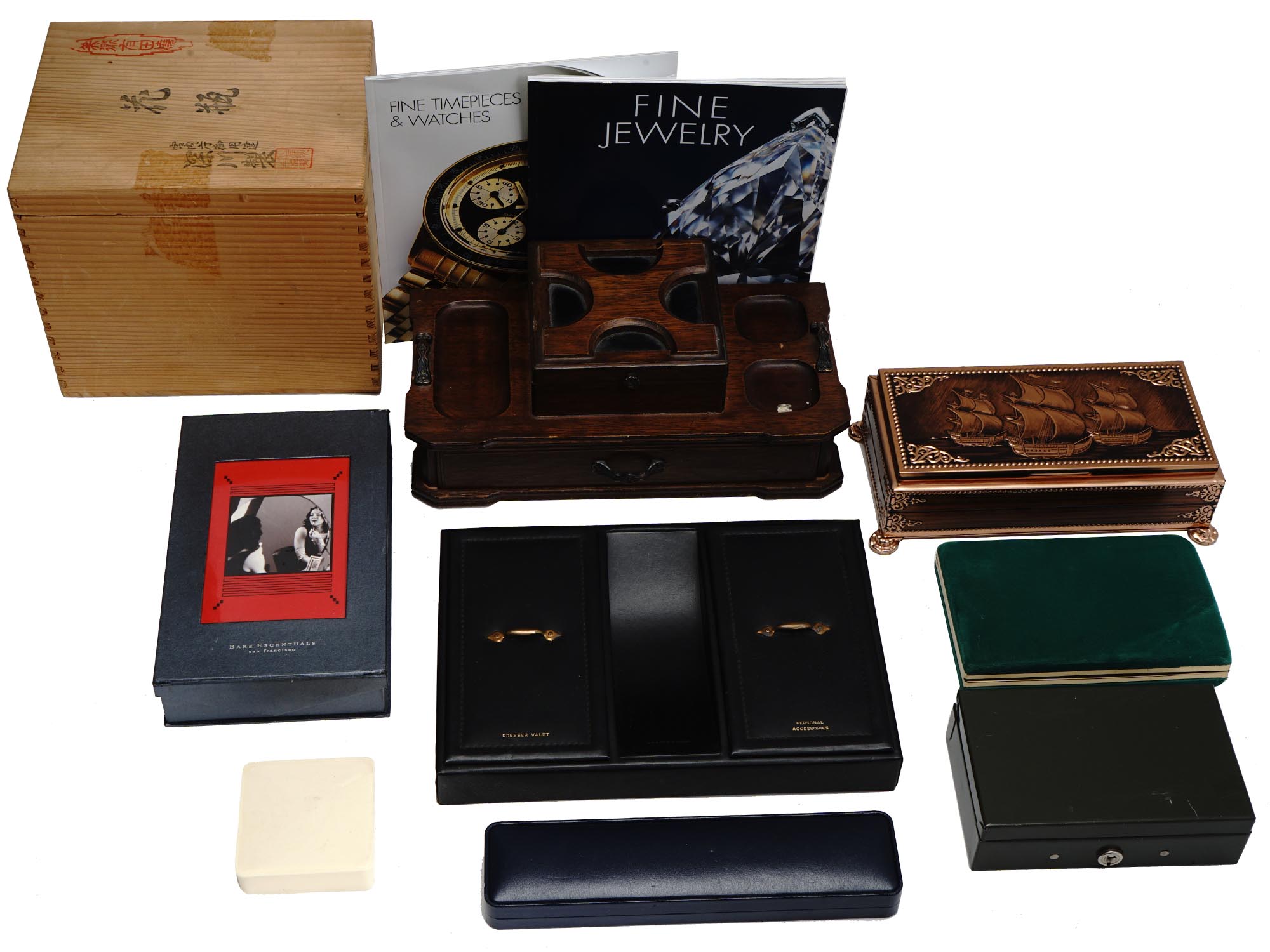 VINTAGE JEWELRY BOXES, HERITAGE AUCTIONS CATALOGS PIC-0