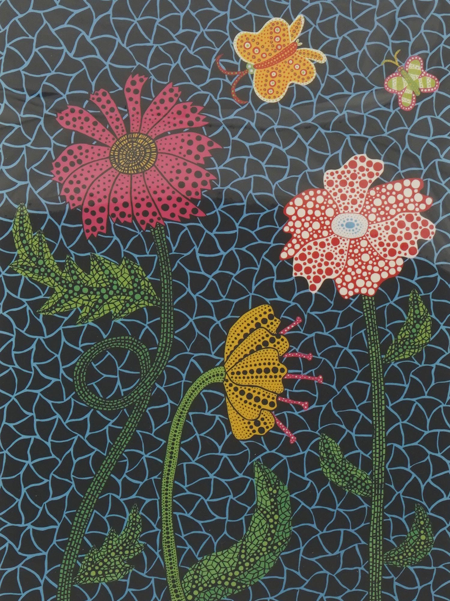 ORIGINAL JAPANESE LITHOGRAPH BY YAYOI KUSAMA PIC-1