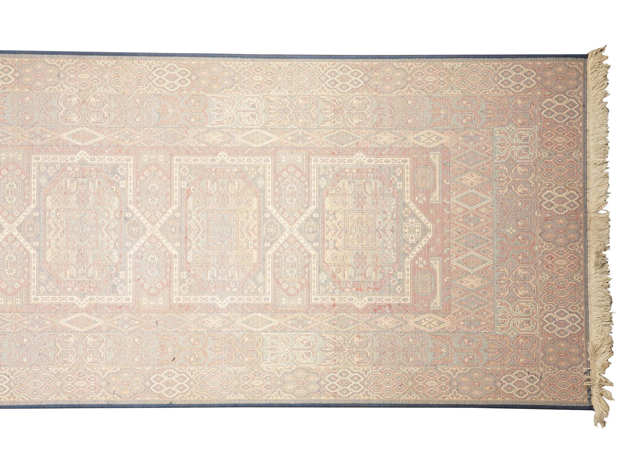 ORIENTAL RED CROSSWOVEN AREA RUG BY COURISTAN PIC-4