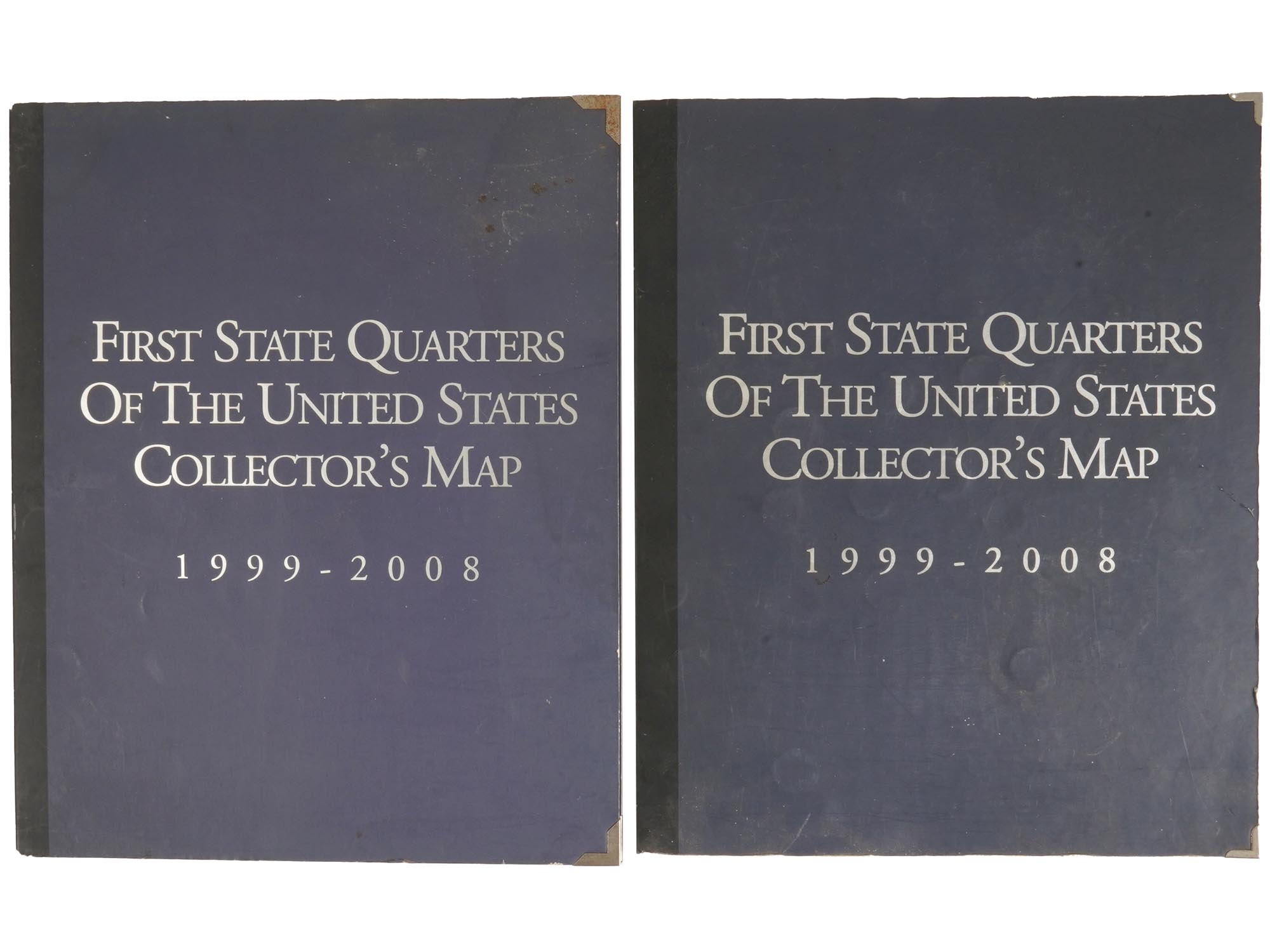 FIRST STATE QUARTERS UNITED STATES COLLECTOR MAPS PIC-0