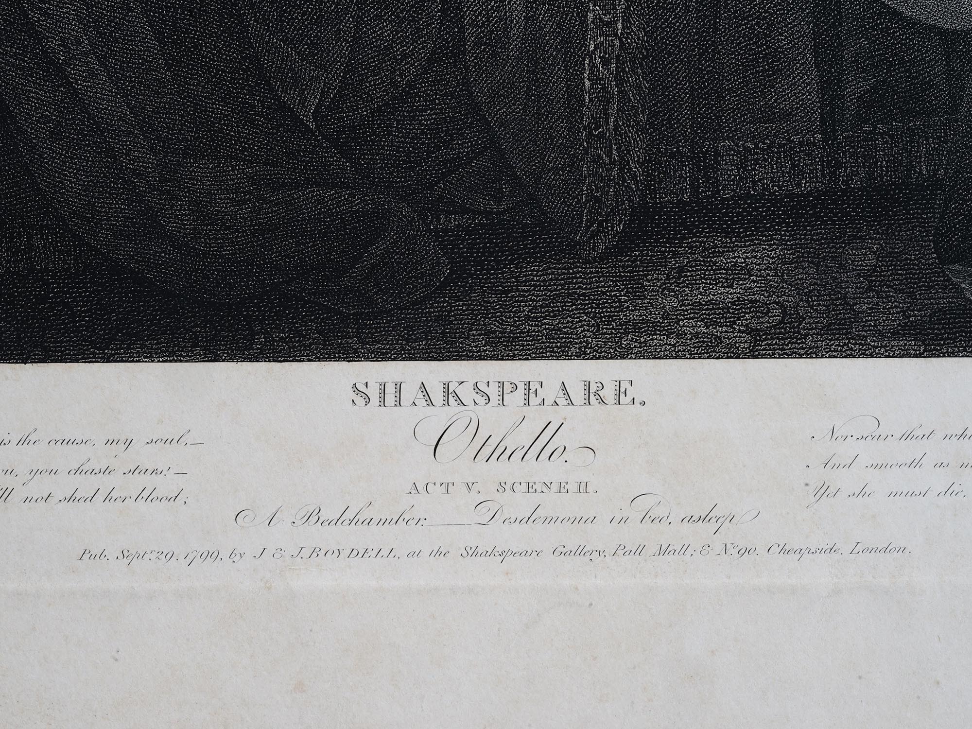 ANTIQUE ENGLISH SHAKESPEARE DRAMATIC WORK PRINTS PIC-5