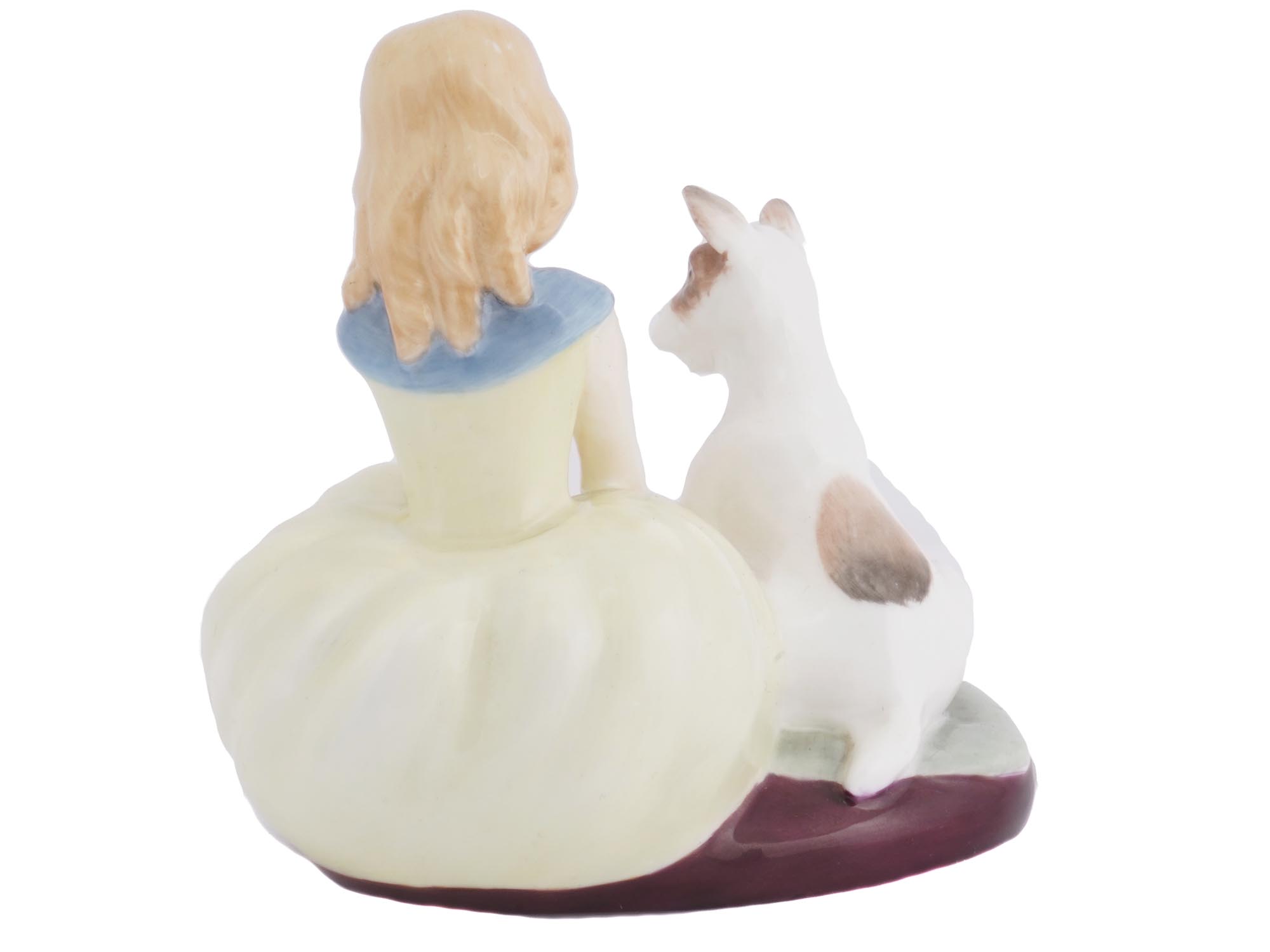 ENGLISH ROYAL DOULTON DOG PORCELAIN FIGURAL GROUP PIC-2