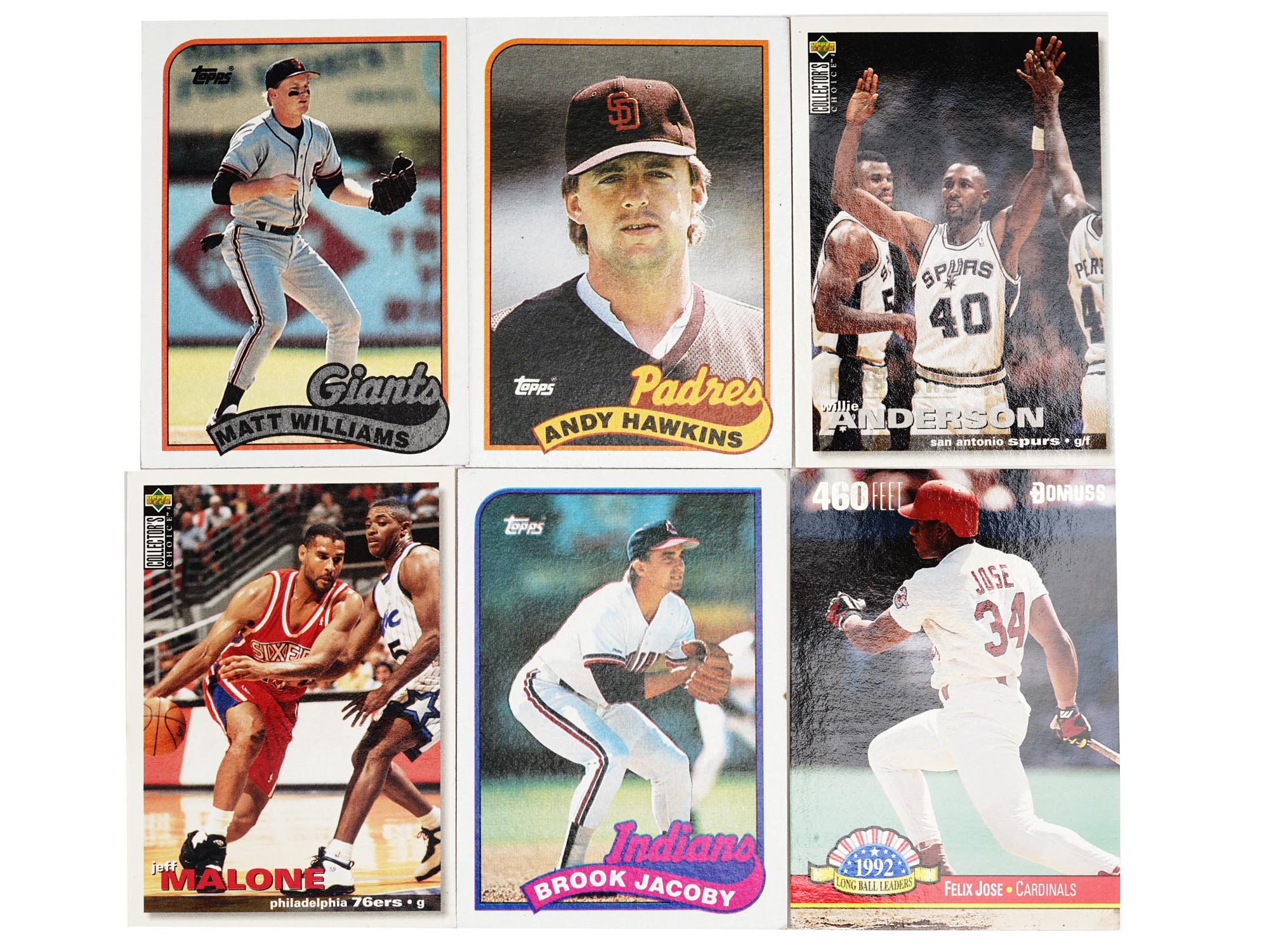 LARGE COLLECTION OF BASEBALL AND BASKETBALL CARDS PIC-1