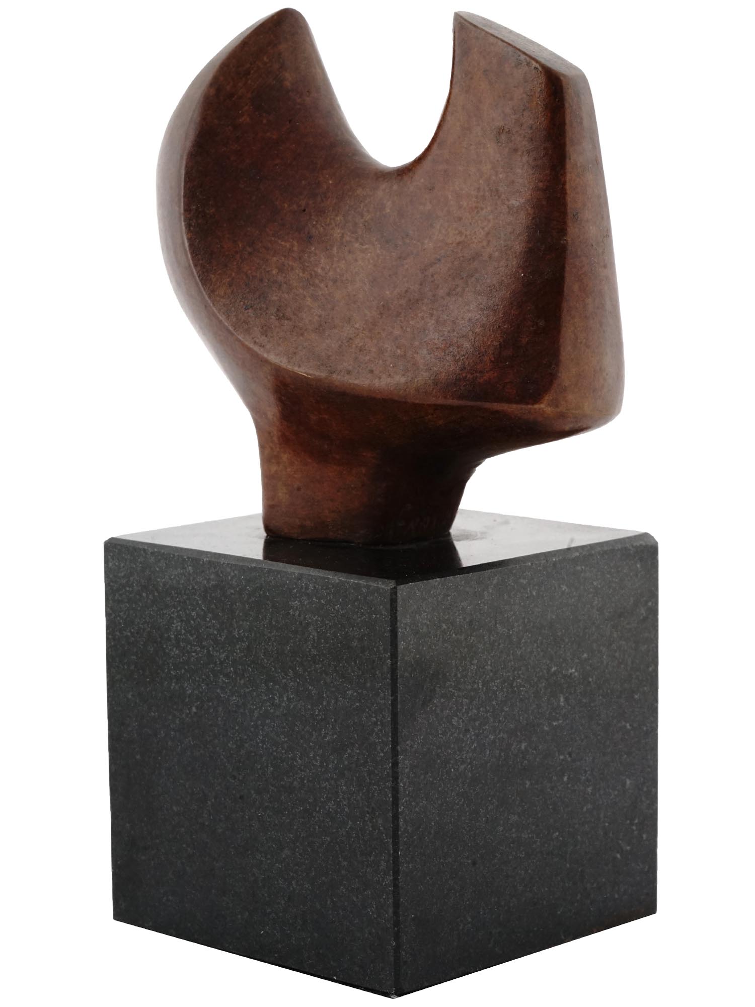 USA ABSTRACT BRONZE SCULPTURE BY GILBERT FRANKLIN PIC-2
