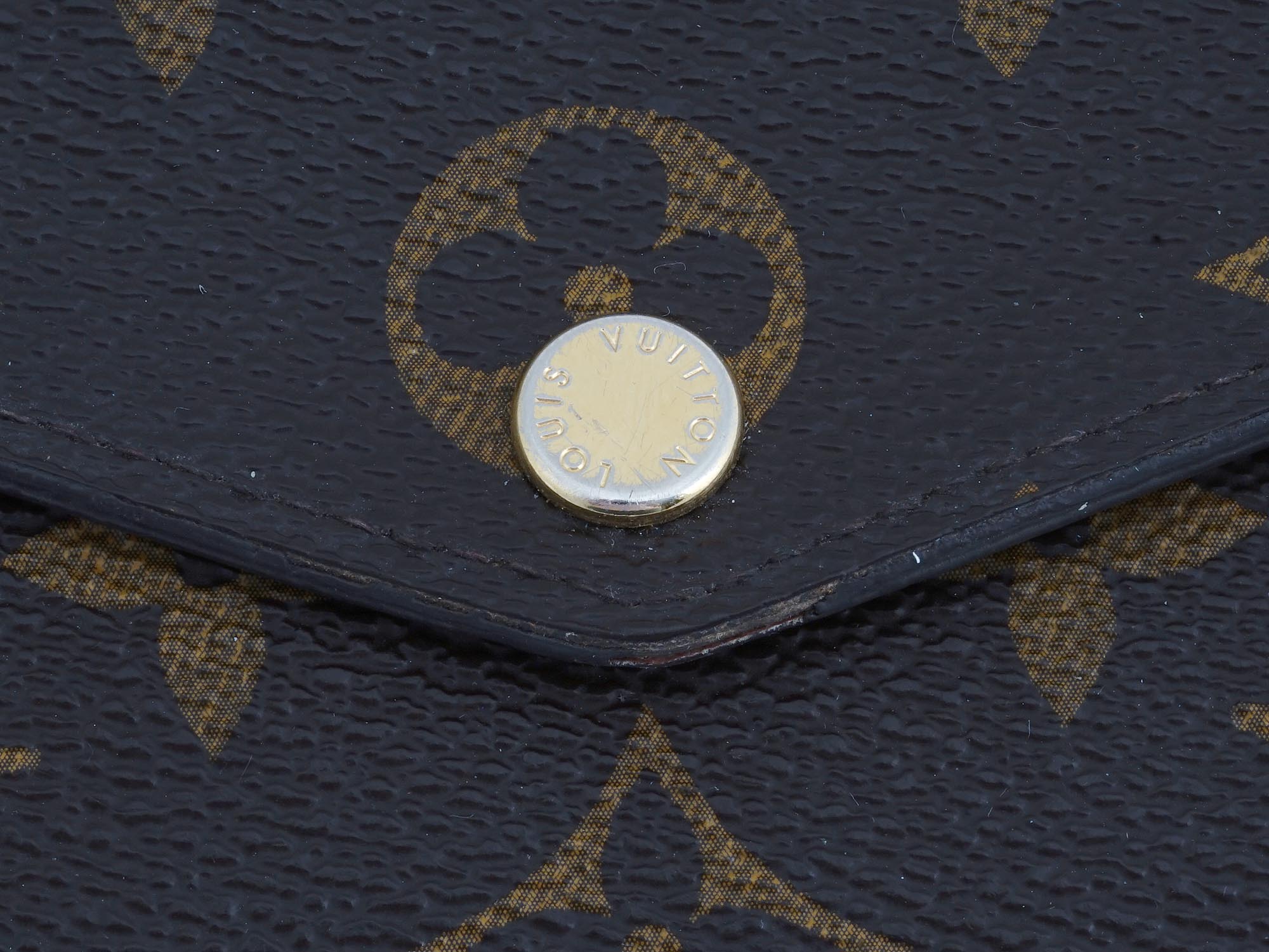 LOUIS VUITTON MONOGRAM LOGO ENVELOPE WALLET PIC-3