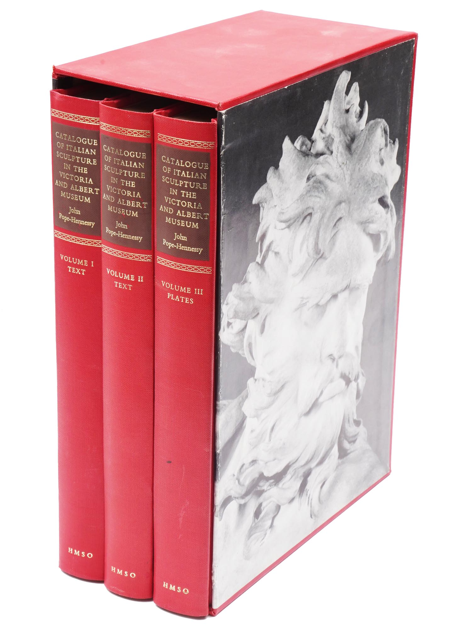 ITALIAN SCULPTURE BOOK SET BY JOHN POPE-HENNESSY PIC-0