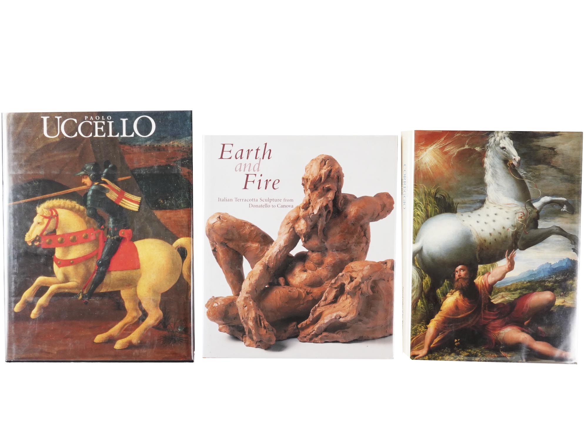 BOOK COLLECTION ON ITALIAN PAINTING AND SCULPTURE