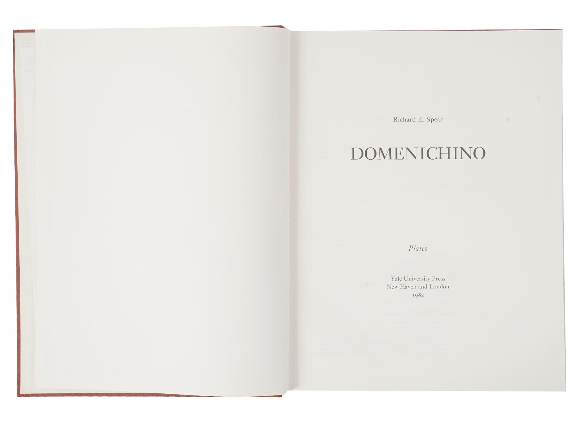 ITALIAN ART BOOKS DOMENICHINO BY RICHARD SPEAR PIC-3