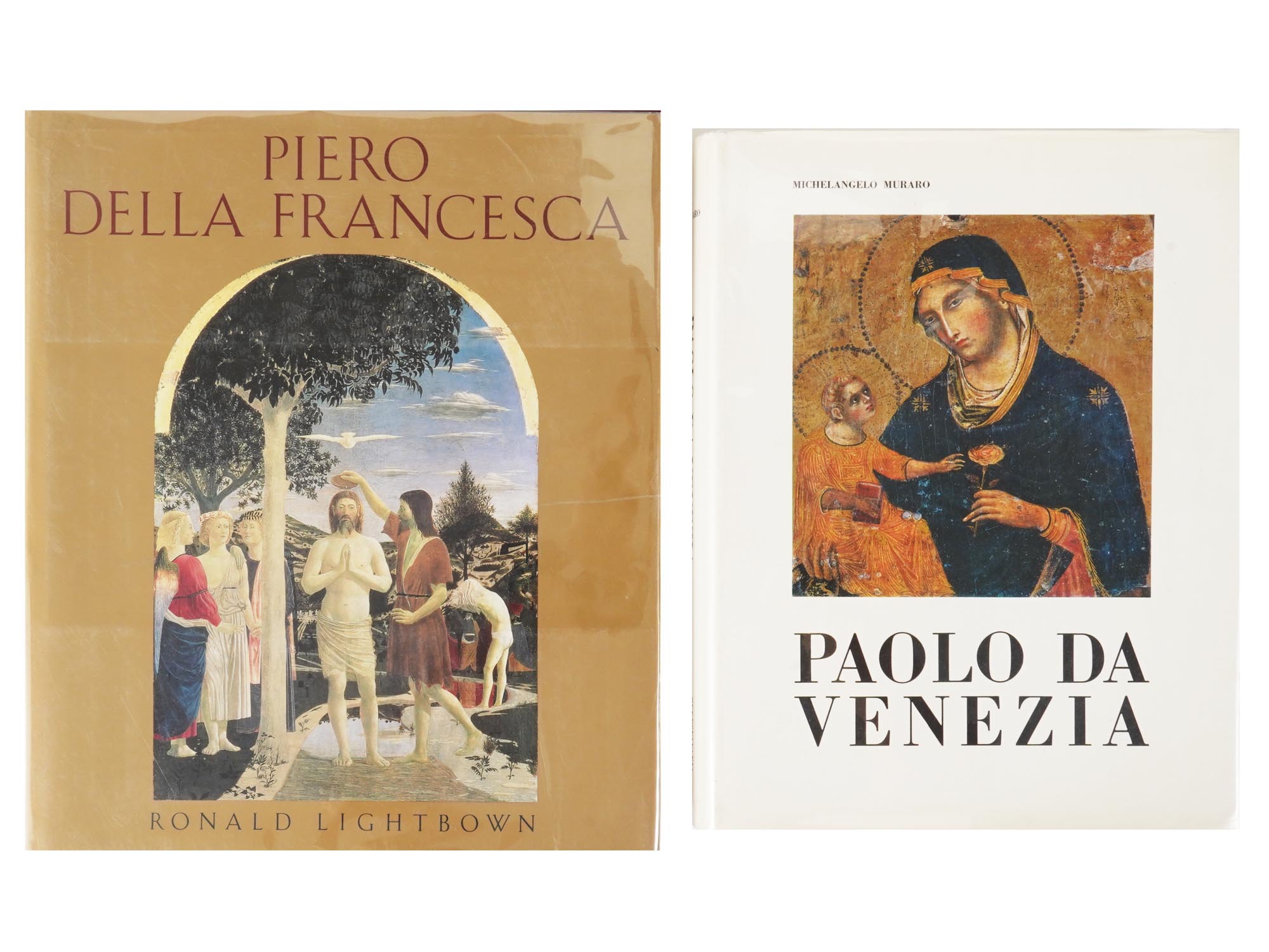 COLLECTION OF VINTAGE BOOKS ABOUT ITALIAN ART