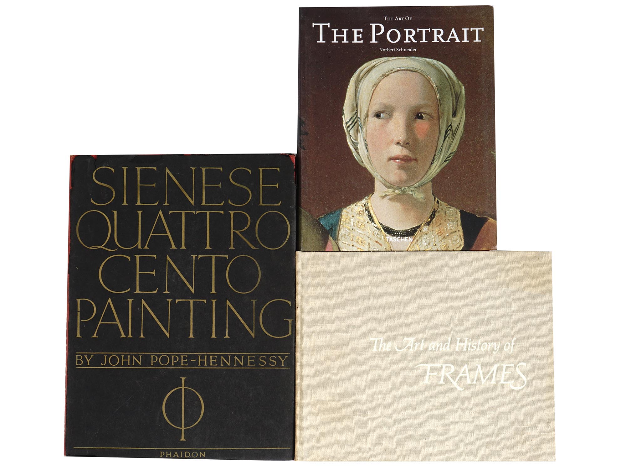 COLLECTION OF PORTRAIT PAINTINGS FRAMES ART BOOKS PIC-2