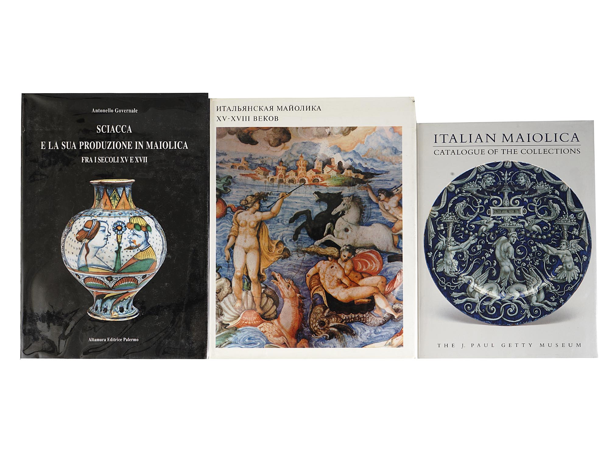 ITALIAN MAIOLICA ART POTTERY BOOKS AND CATALOGUES PIC-1