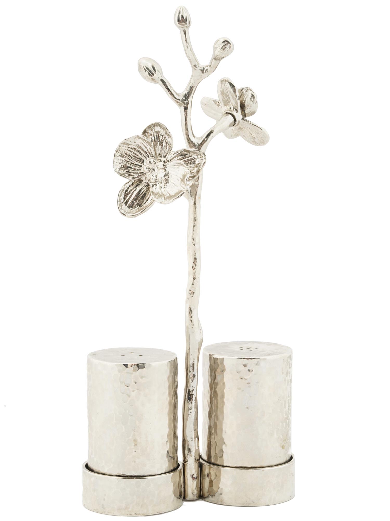 WHITE ORCHID SALT AND PEPPER SET BY MICHAEL ARAM PIC-0