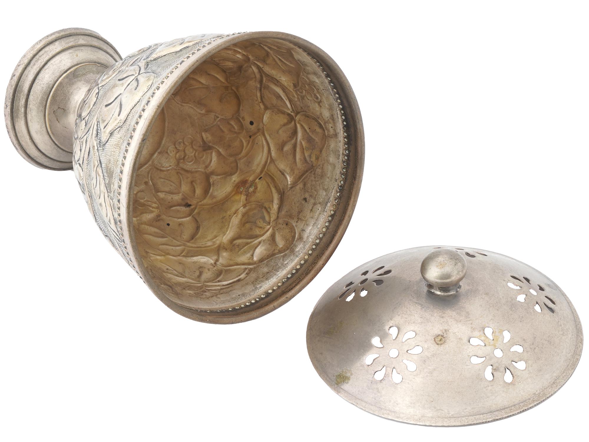 INDIAN FOR DEPARTMENT 56 SILVER PLATED CANDY DISH PIC-2