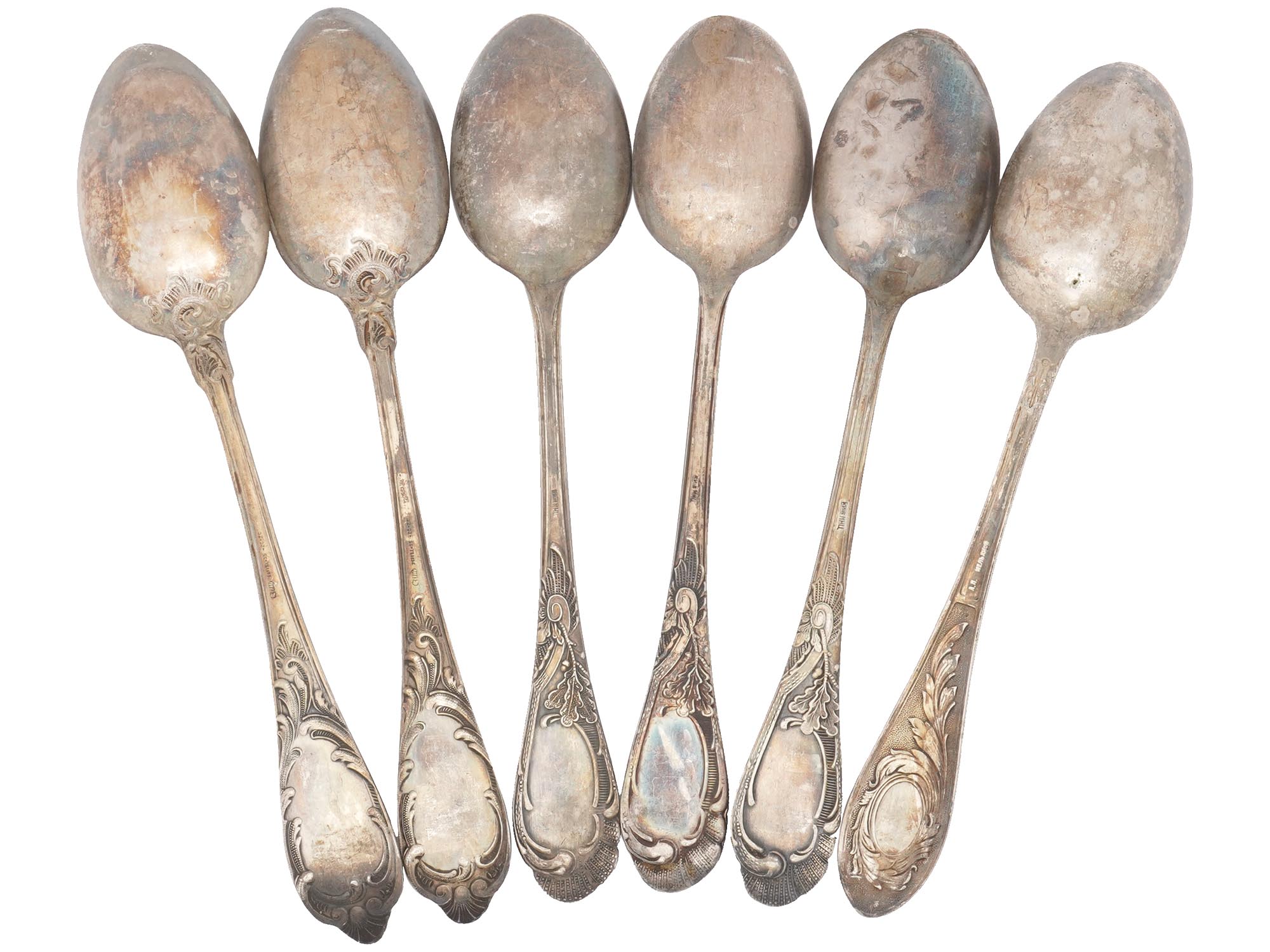 SOVIET NICKEL SILVER AND ONEIDA COMMUNITY SPOONS PIC-4