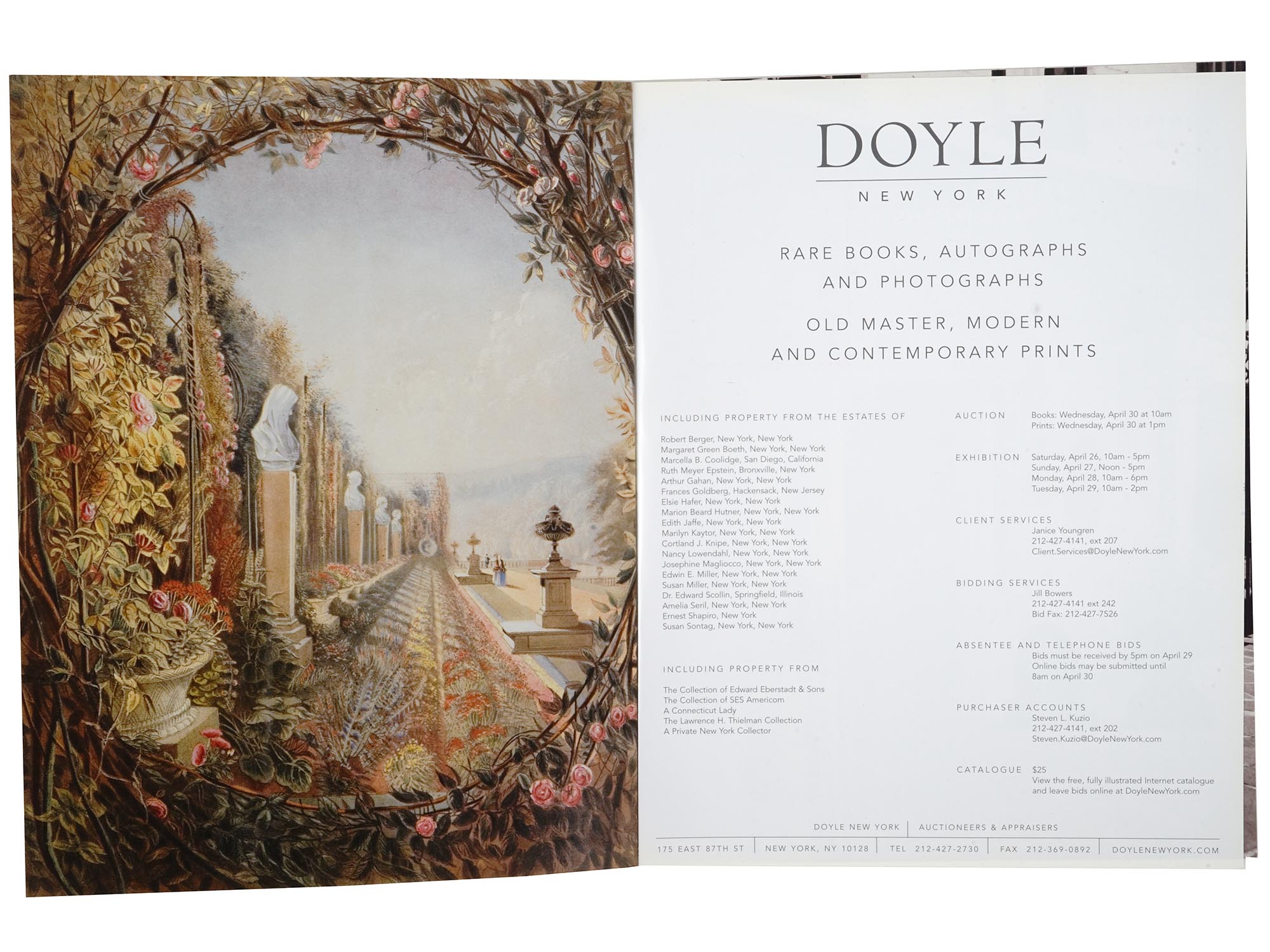 DOYLE AUCTION CATALOGS ON BOOKS AND PRINTS PIC-4