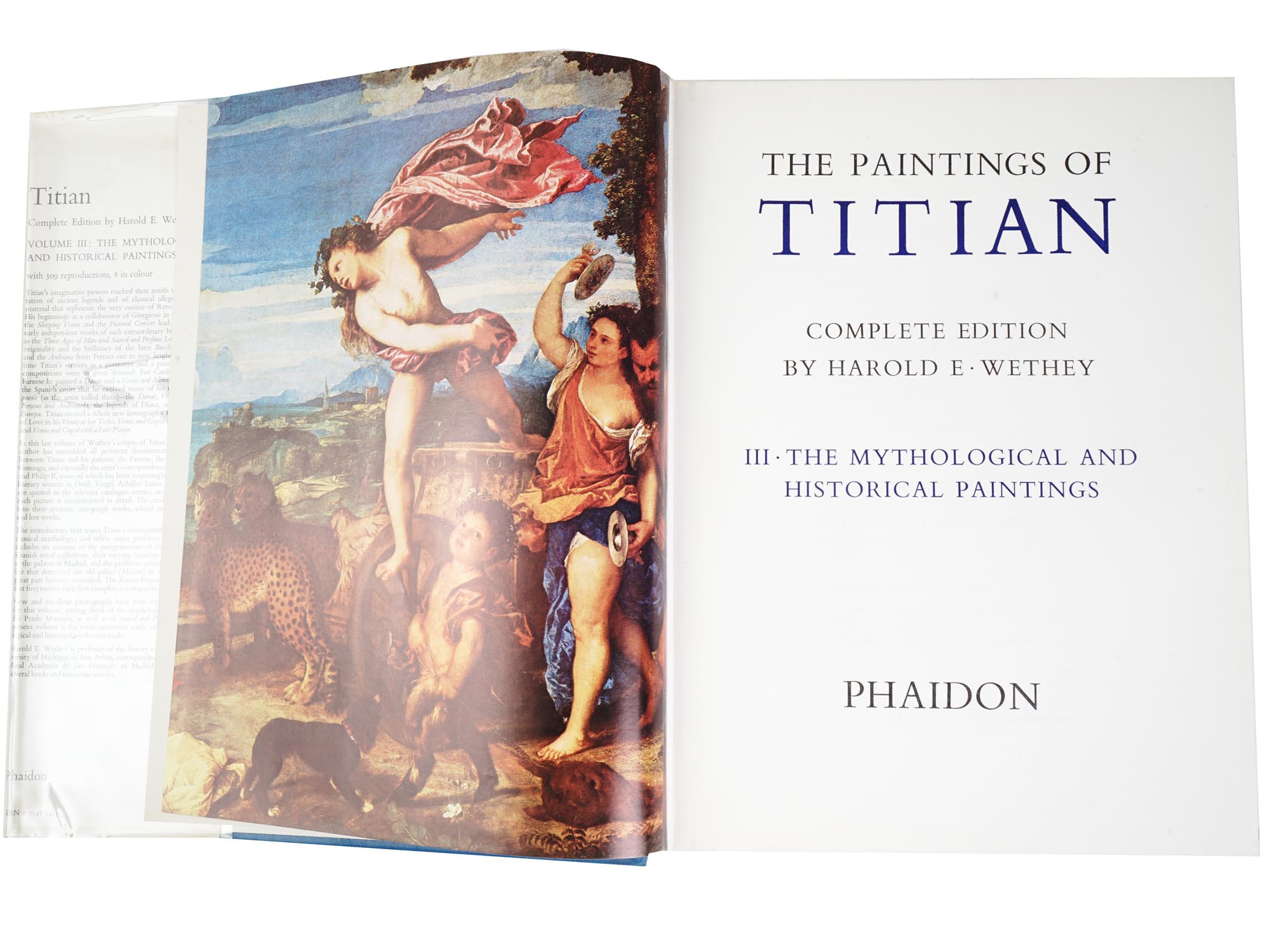 ART BOOKS AND ALBUMS ON ITALIAN PAINTING TITIAN PIC-7