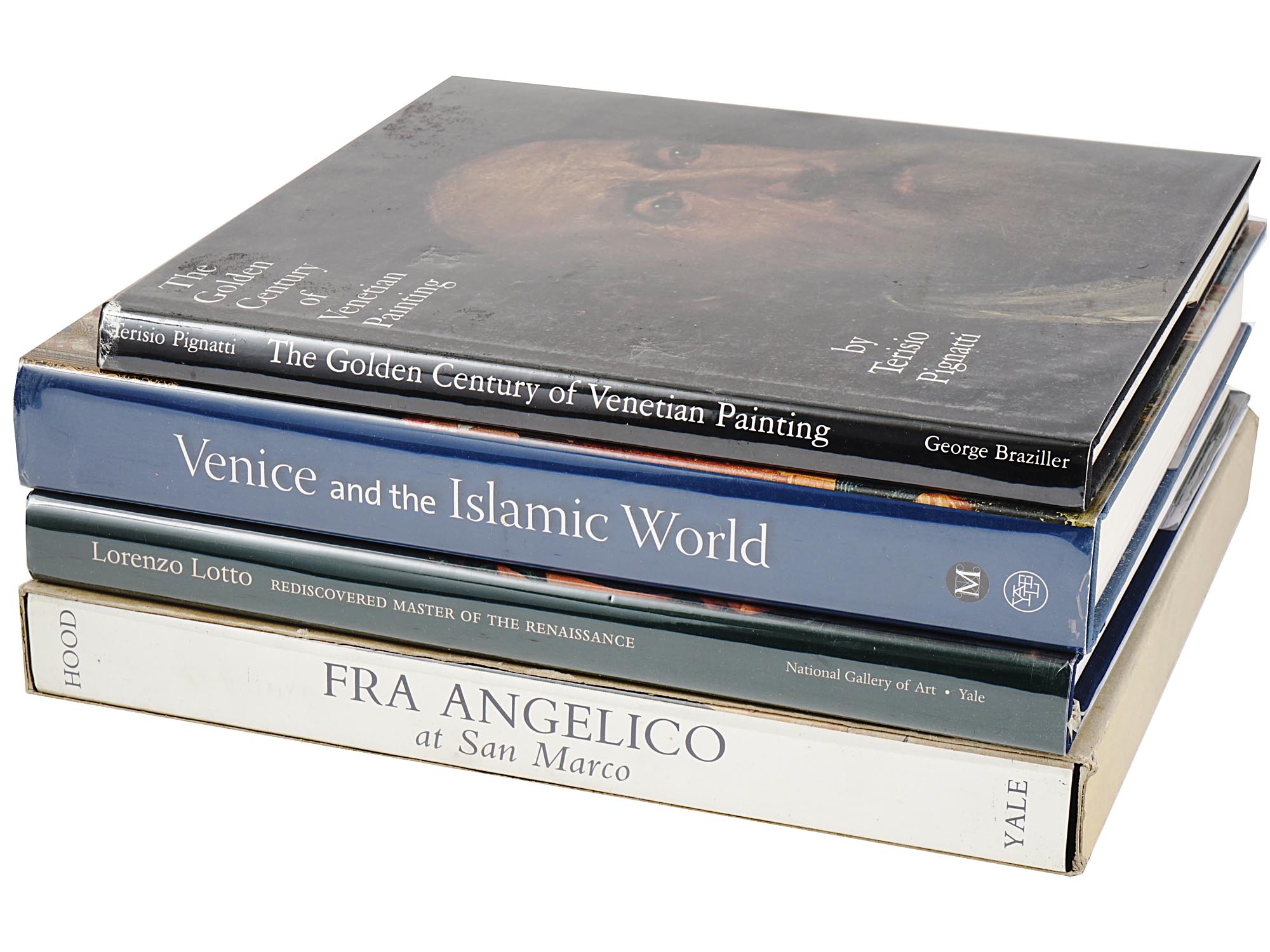 EXHIBITION CATALOGS AND ALBUMS ON ITALIAN ART PIC-1