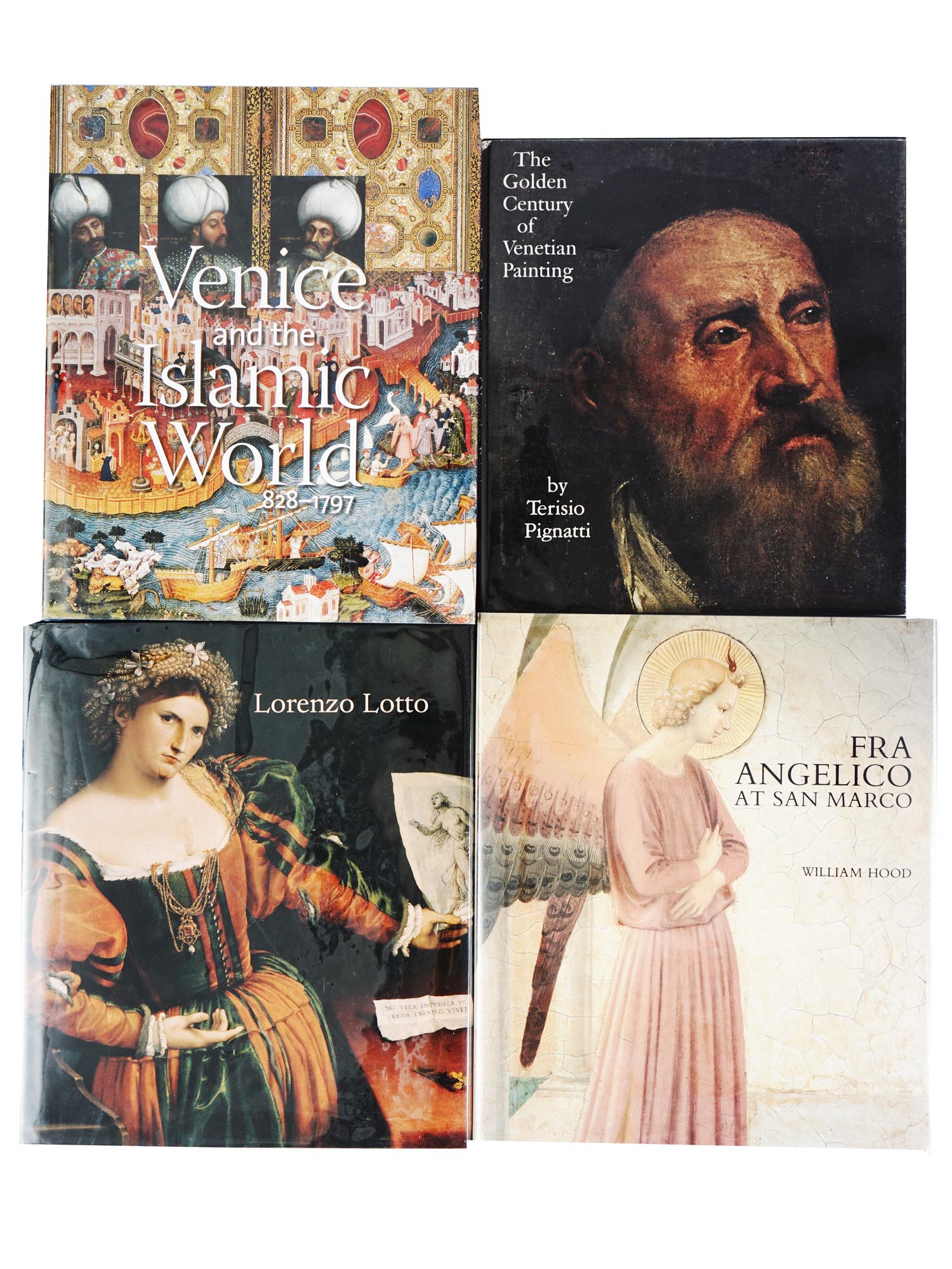 EXHIBITION CATALOGS AND ALBUMS ON ITALIAN ART PIC-0