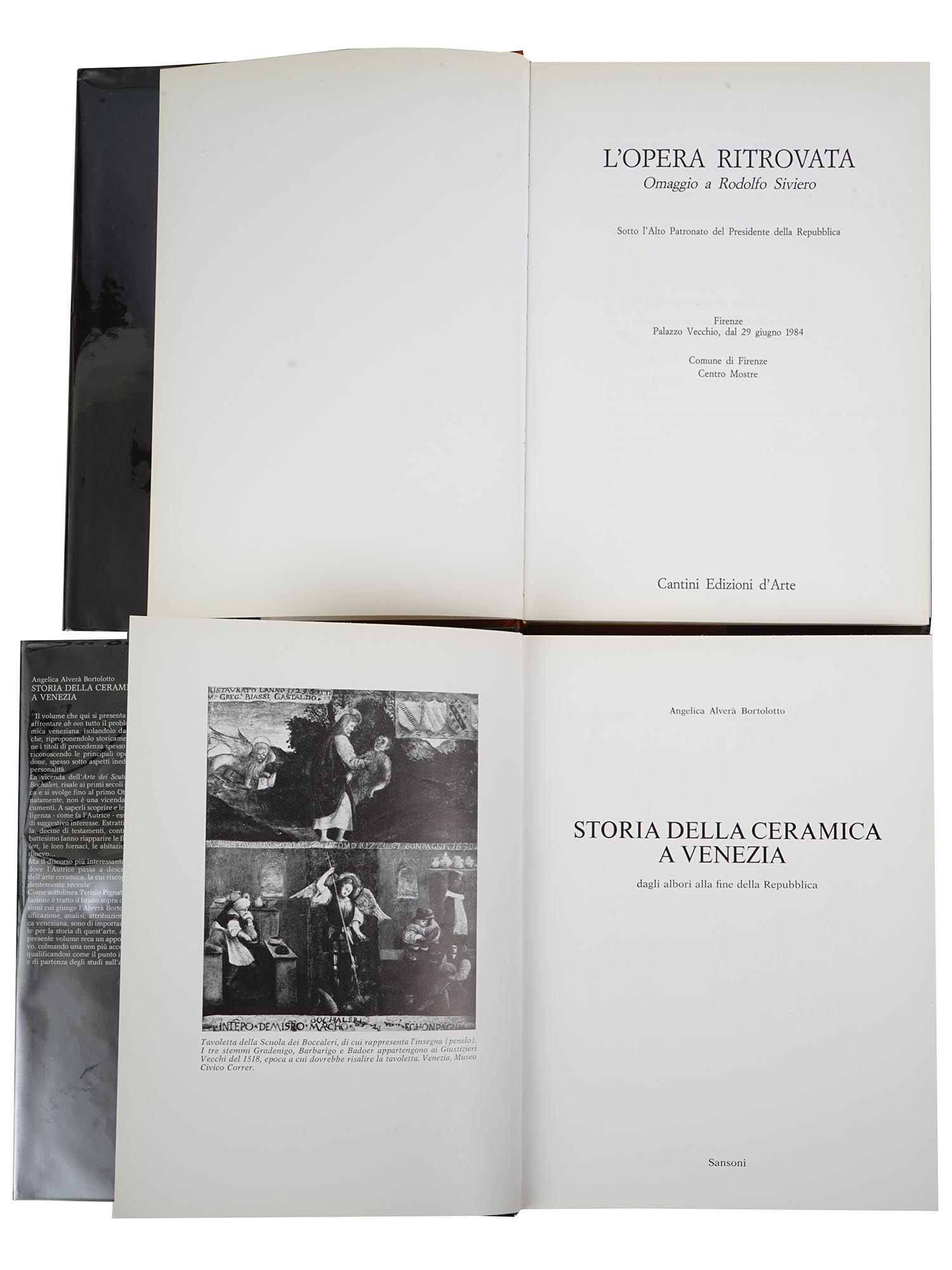 BOOKS AND EXHIBITION CATALOGS ON ITALIAN ART PIC-2