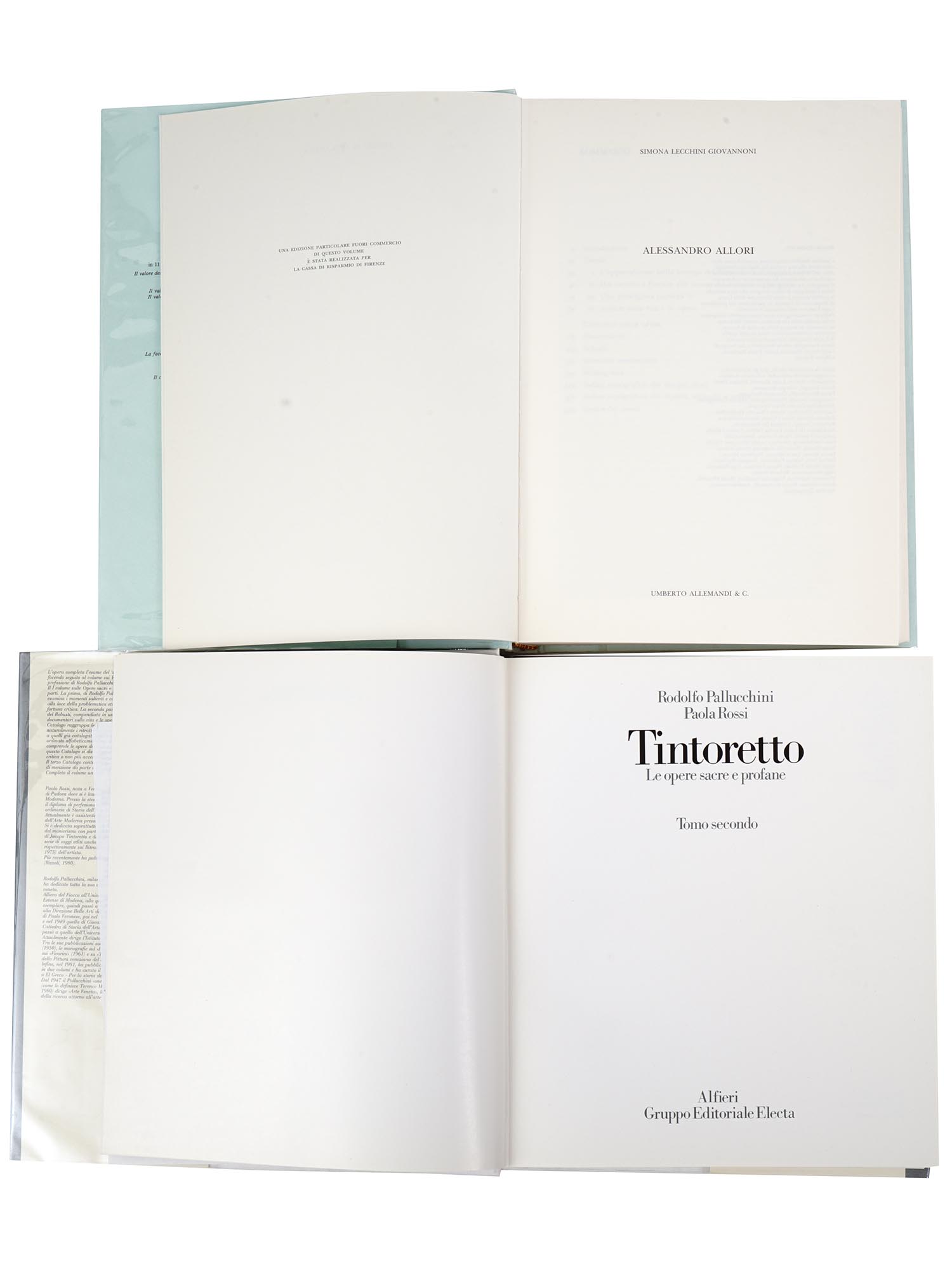 BOOKS AND EXHIBITION CATALOGS ON ITALIAN ART PIC-4