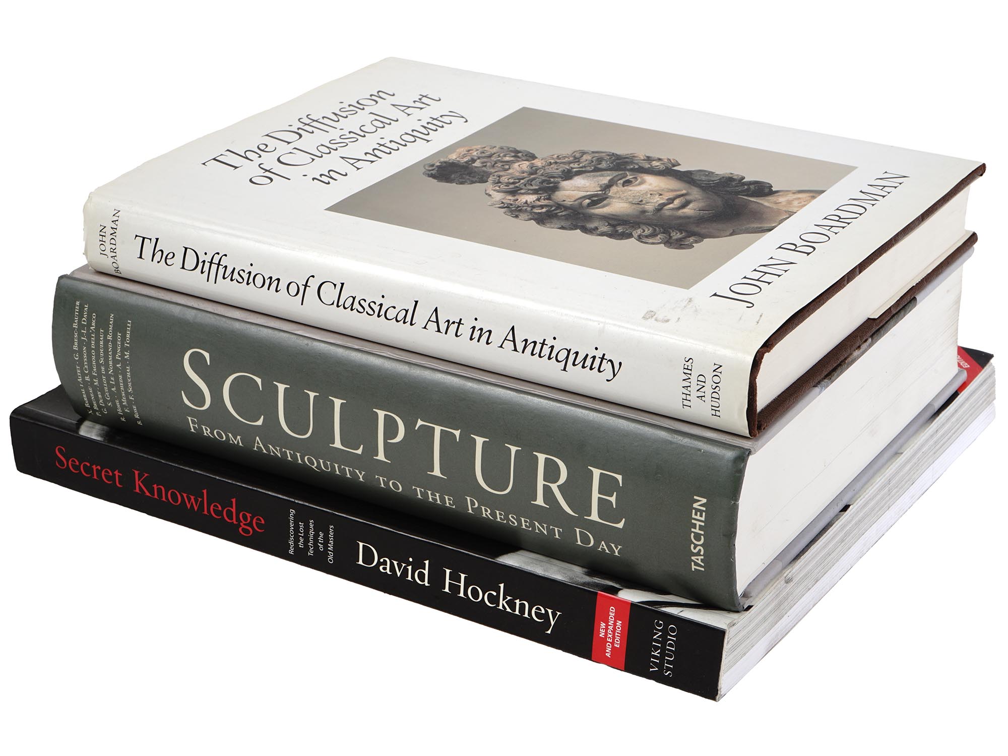 BOOKS AND ALBUMS ON ART HISTORY AND SCULPTURE PIC-0