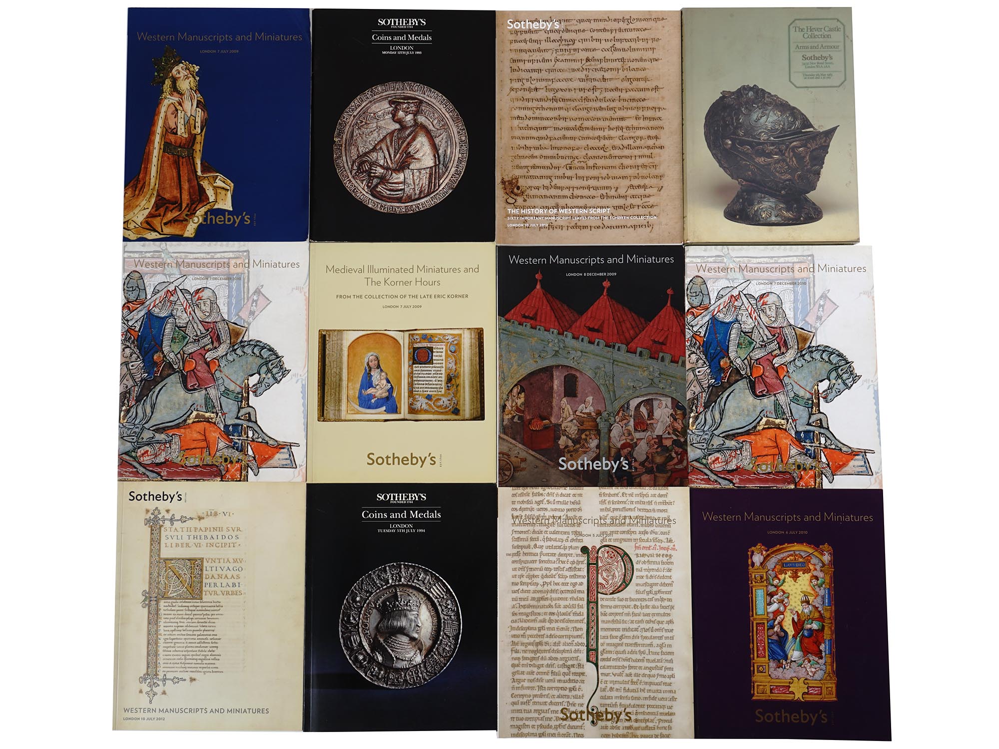 SOTHEBYS AUCTION CATALOGS ON WESTERN MANUSCRIPTS PIC-1