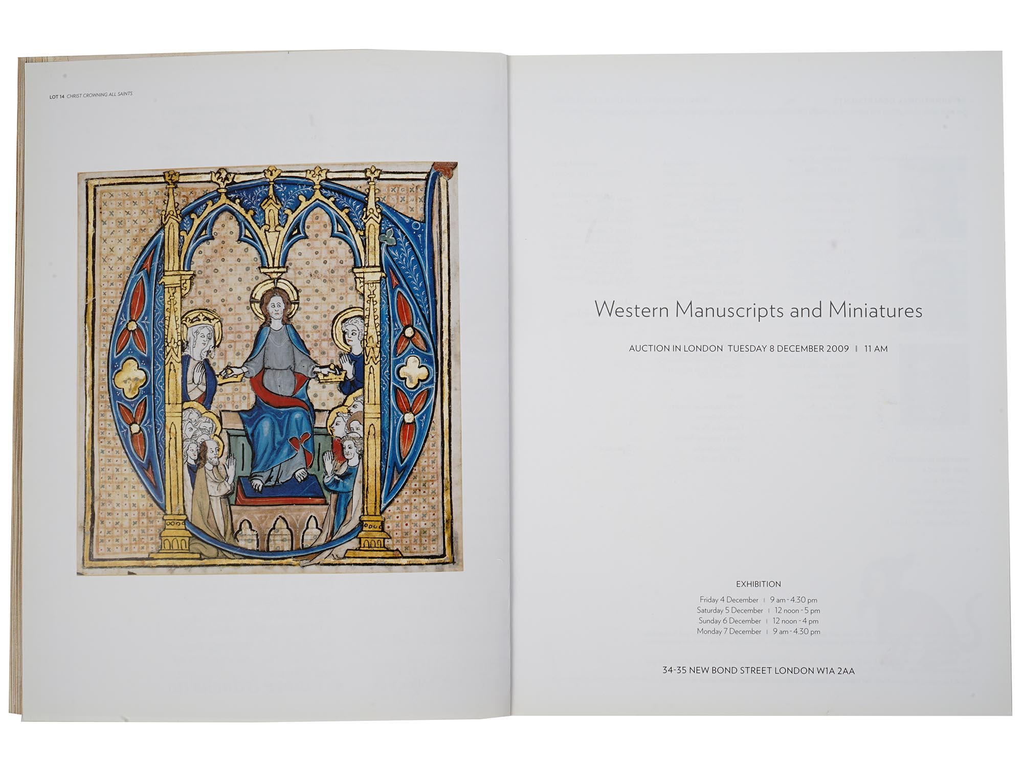 SOTHEBYS AUCTION CATALOGS ON WESTERN MANUSCRIPTS PIC-2