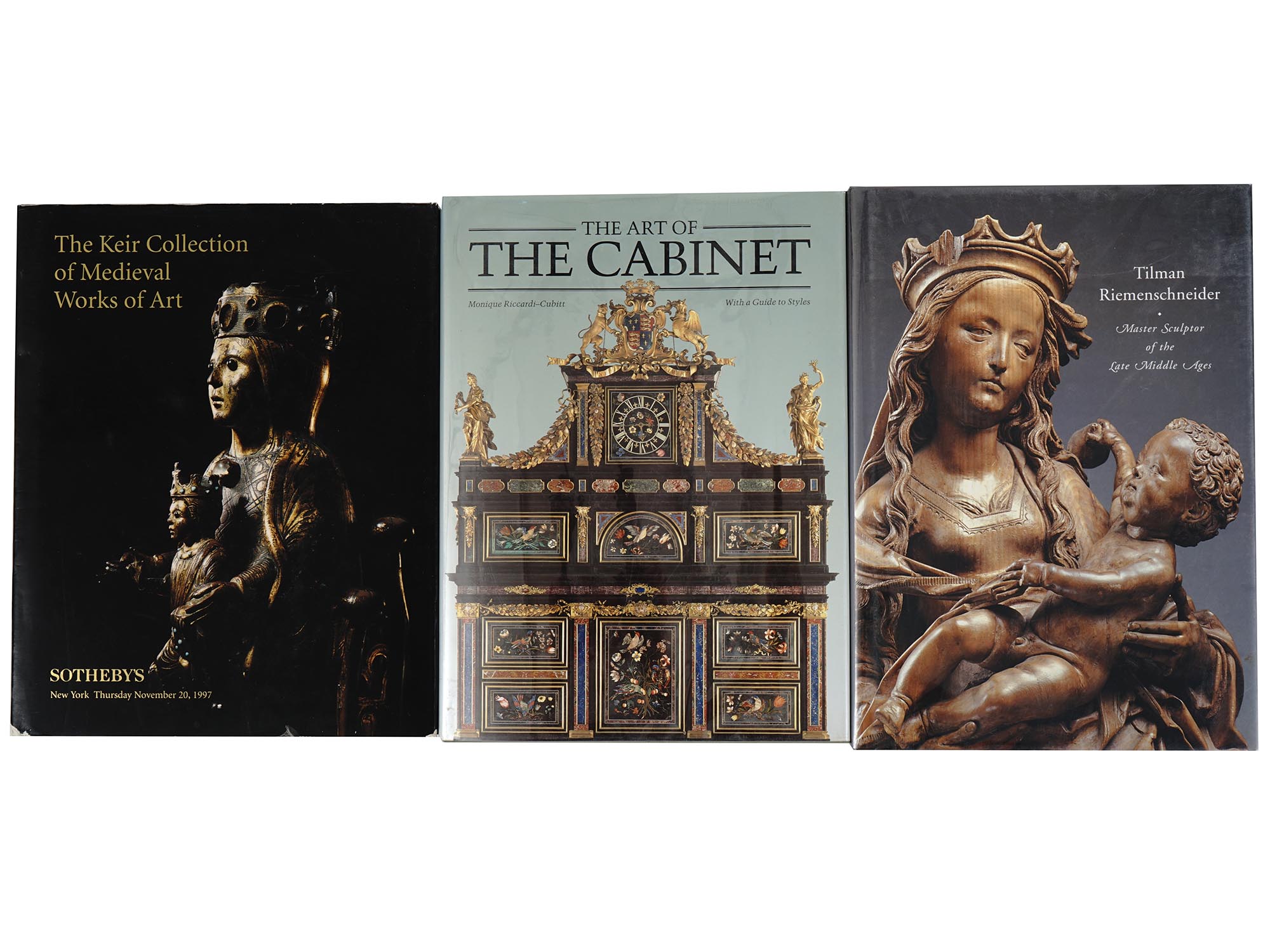 ART BOOKS RIEMENSCHNEIDER AND SOTHEBYS CATALOG PIC-1