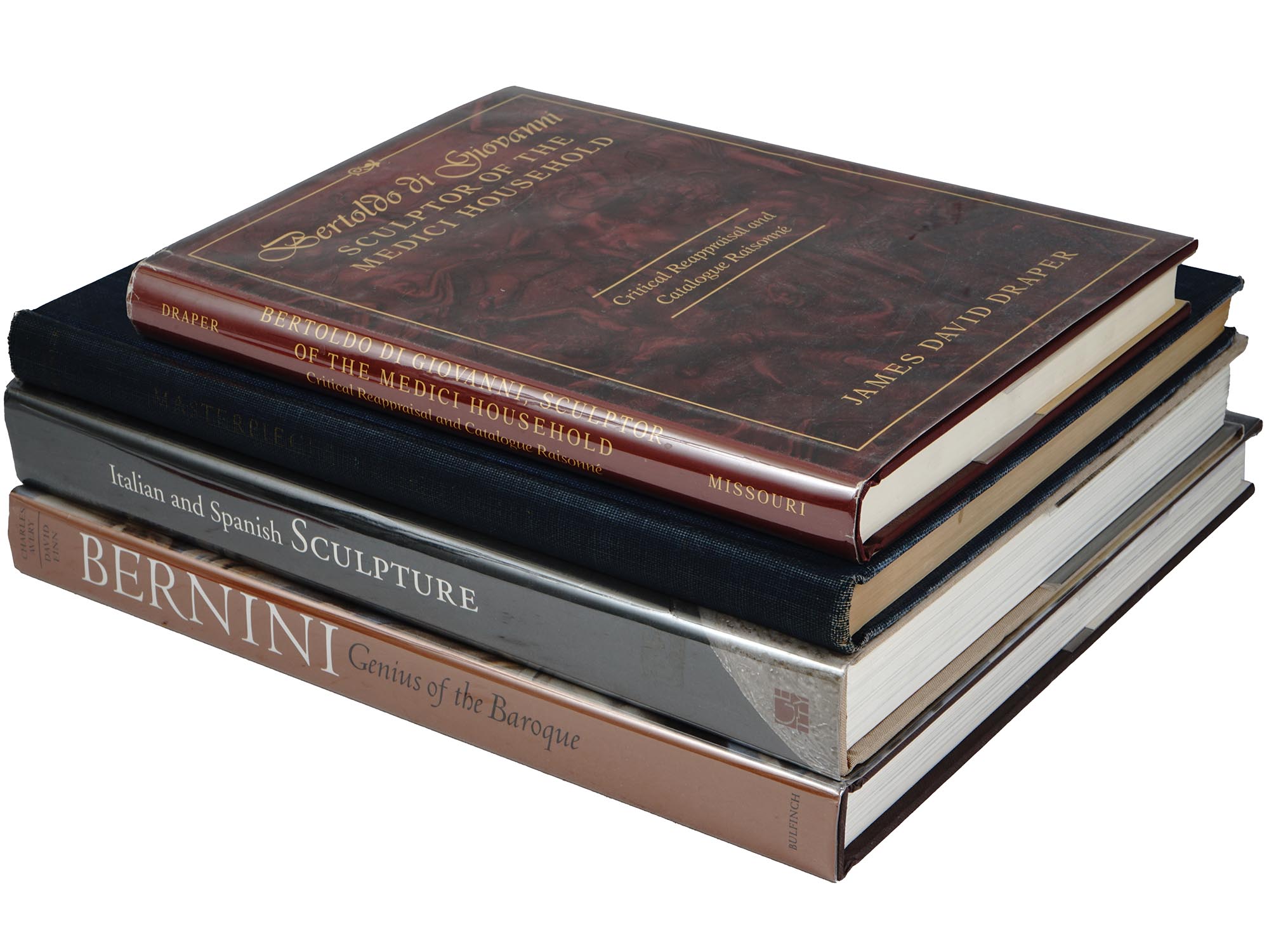 ITALIAN SCULPTURE BOOKS AND COLLECTION CATALOGS