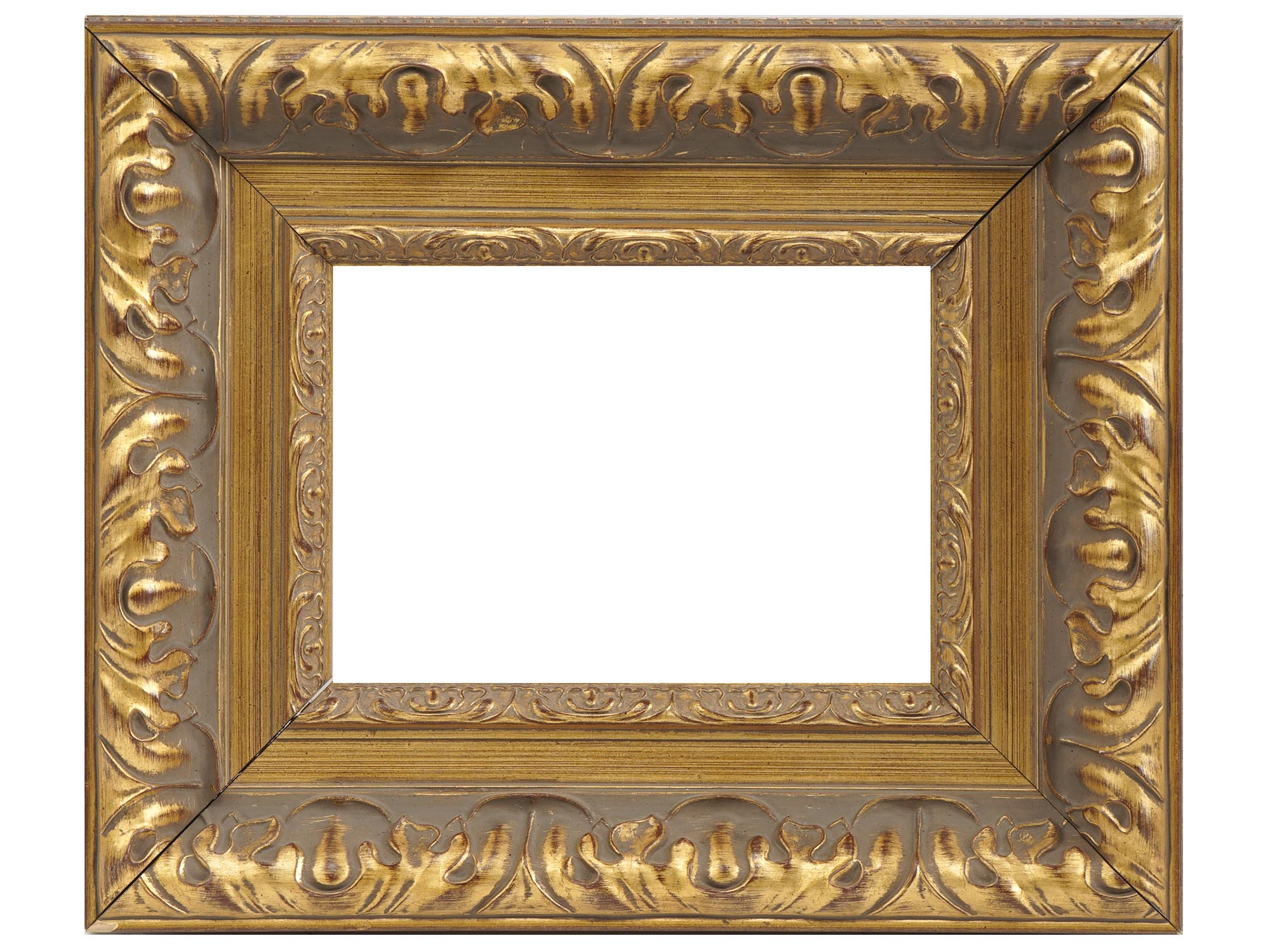 ORNATE AND PLEIN AIR GILT WOODEN PICTURE FRAMES PIC-1