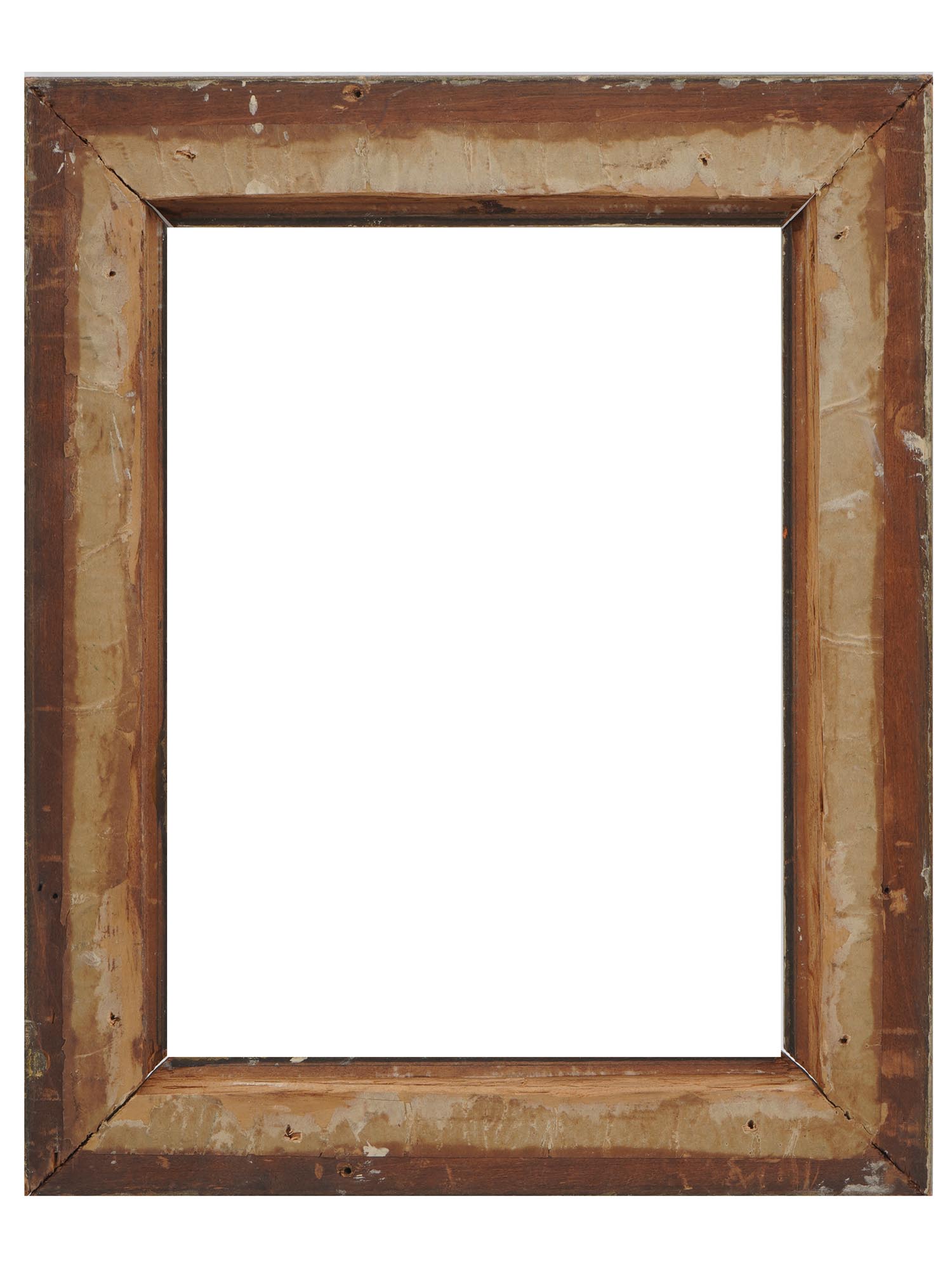 ANTIQUE CONTINENTAL CARVED PATINATED WOOD FRAMES PIC-4