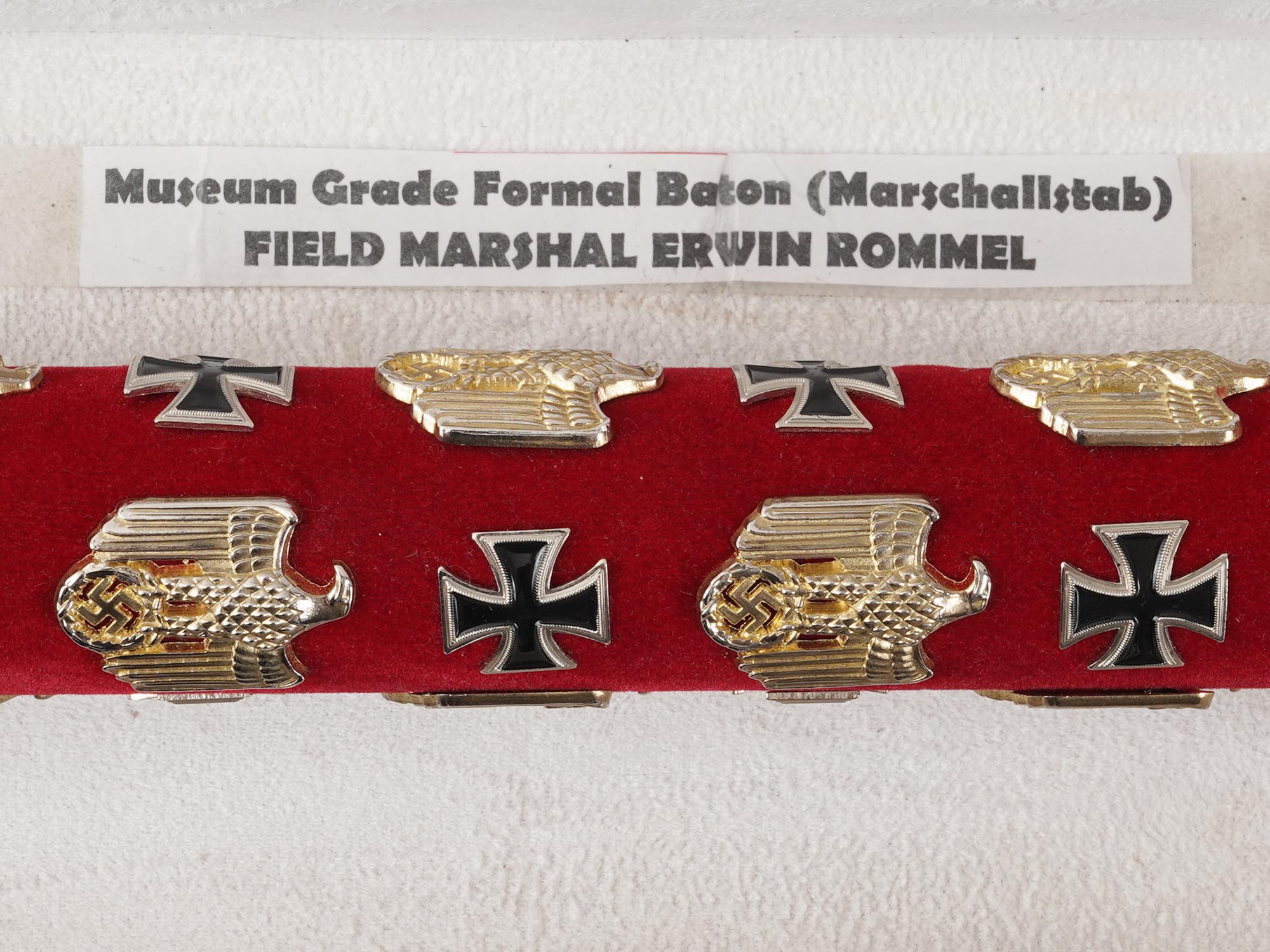 MUSEUM COPY OF GERMAN MARSHALL ERWIN ROMMEL BATON PIC-4